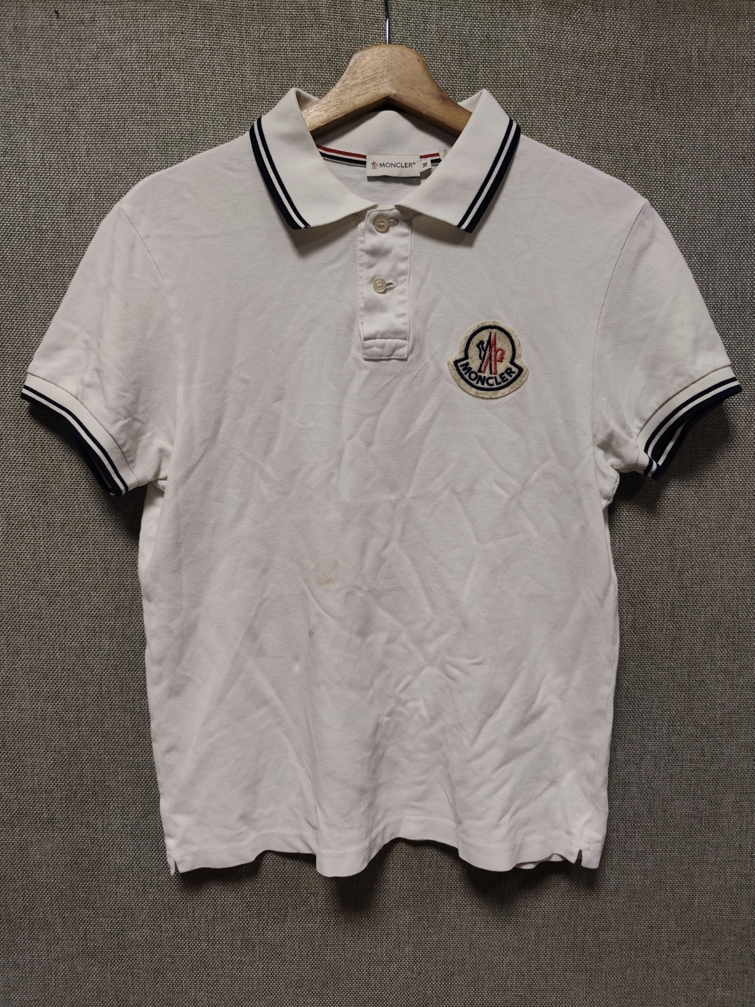 Moncler Moncler Polo Shirt Size US M / EU 48-50 / 2 - 1 Thumbnail