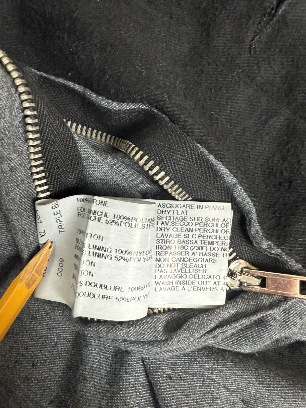 Rick Owens Drkshdw Rick Owens Drkshdw Garment Washed Cotton Prisoner Jacket Size US XL / EU 56 / 4 - 18 Thumbnail