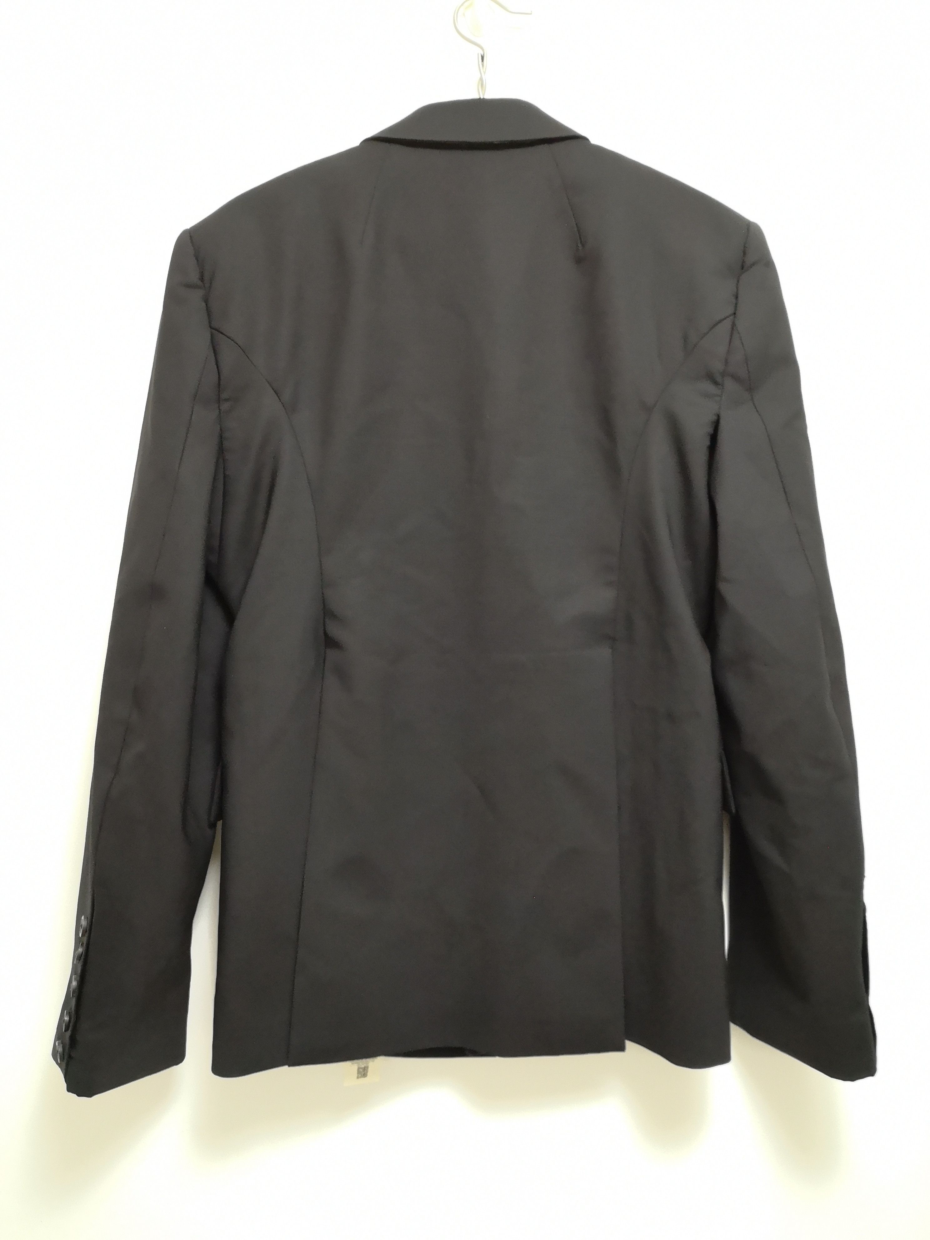 Rick Owens Rick Owens Exaggerated Shoulder Blazer Jacket In Black Wool Size 50R - 2 Thumbnail