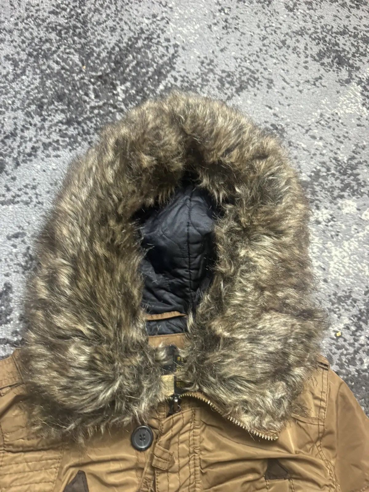 Vintage × khujo Vintage Y2K Khujo Alaska Parka Fur Collar Avantgarde Jacket Size US M / EU 48-50 / 2 - 8 Thumbnail