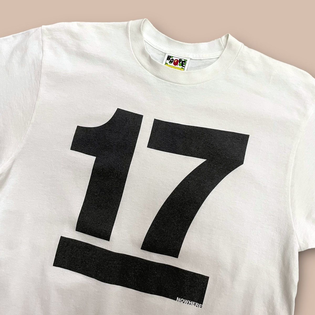 Bape NOWHERE 17th Anniversary Tee Size US M / EU 48-50 / 2 - 3 Thumbnail