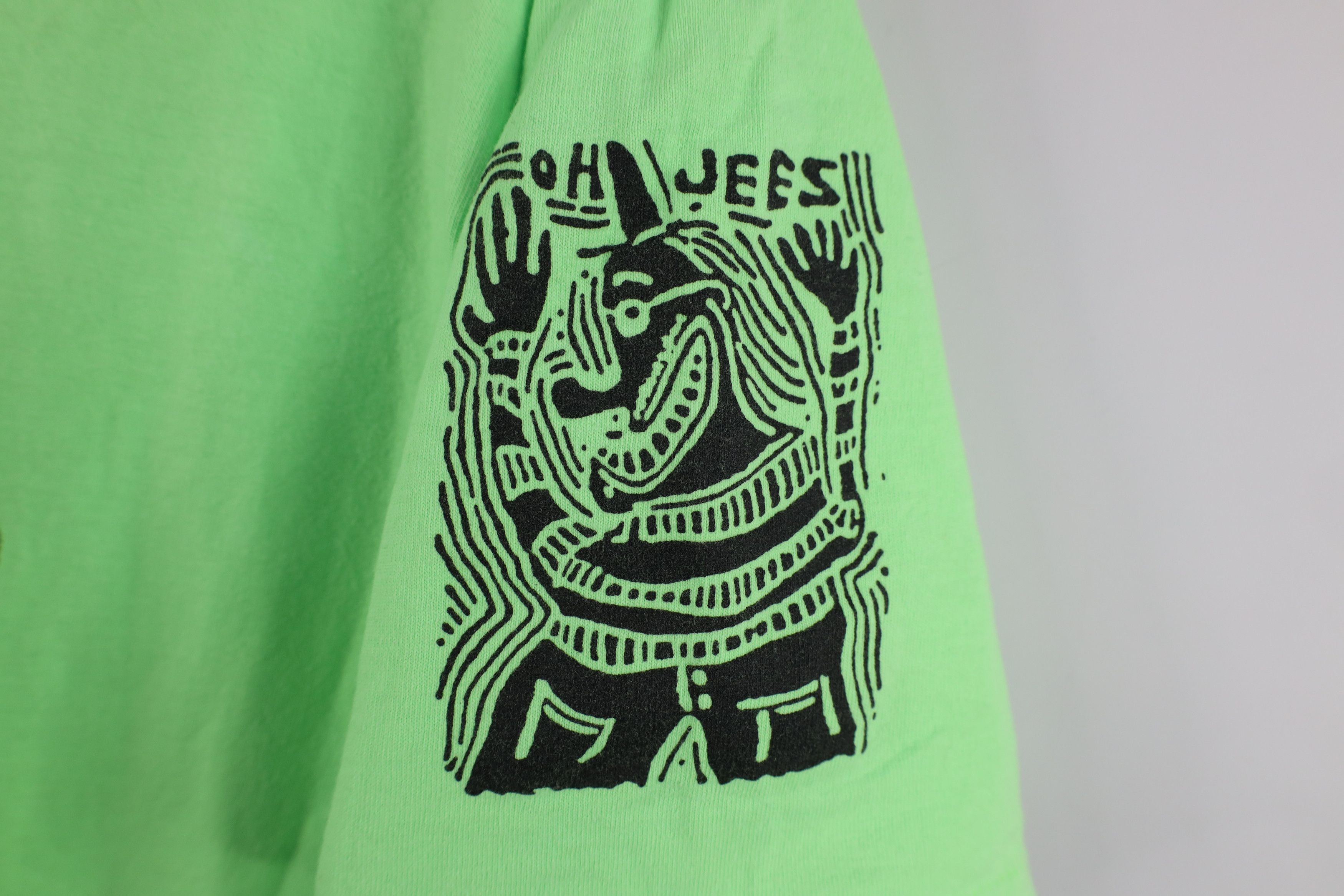 Vintage Vintage 90s Streetwear Art Blue Cow Graphics T-Shirt USA Size US L / EU 52-54 / 3 - 4 Thumbnail