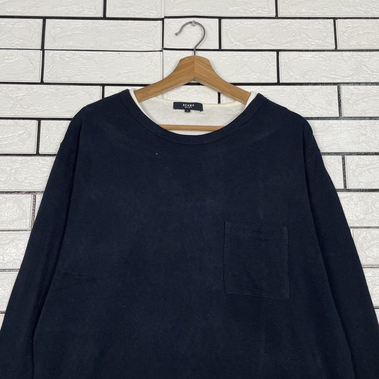Beams Plus Beams Heart Black Sweatshirt Size US M / EU 48-50 / 2 - 2 Thumbnail