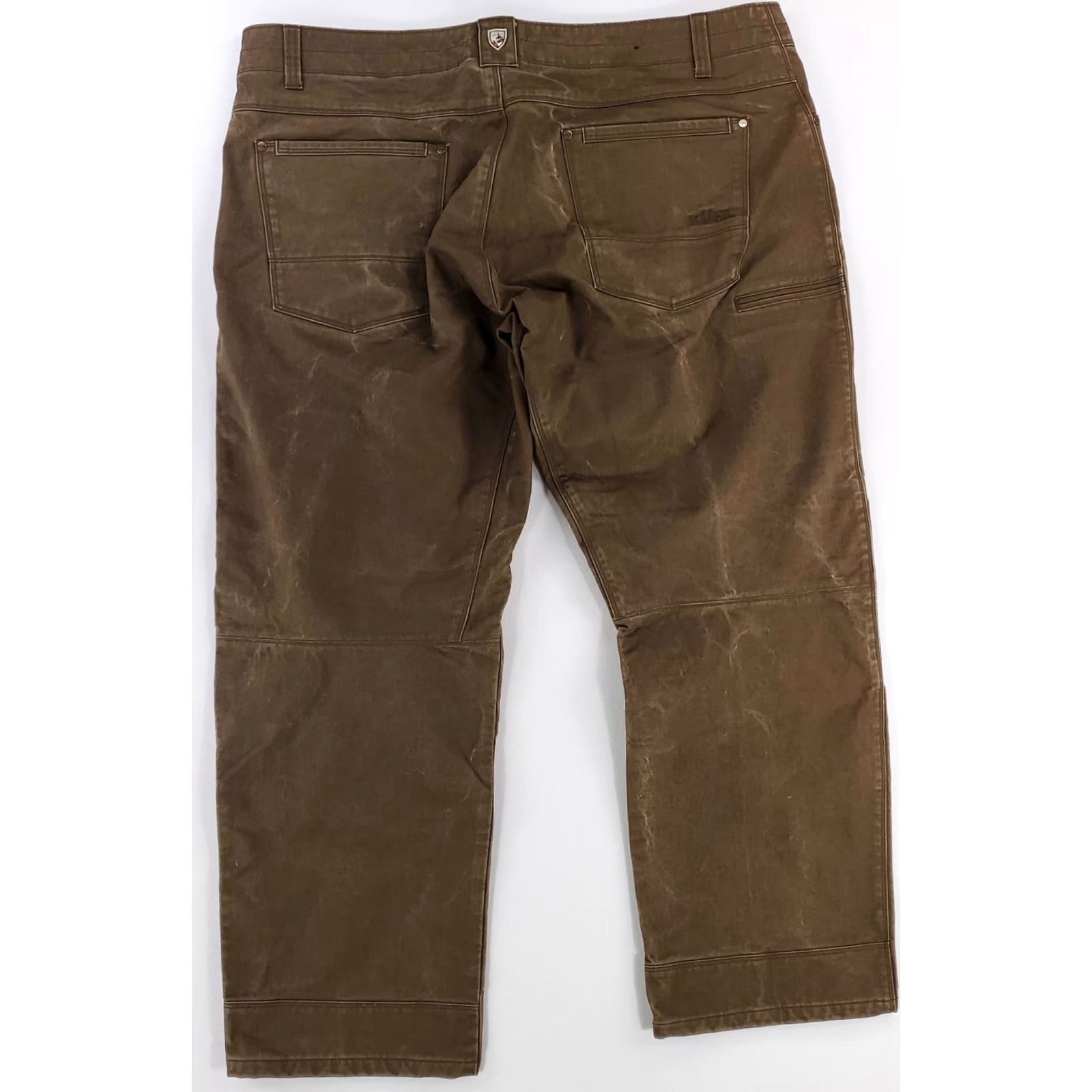 Vintage VINTAGE KÜHL Rydr Jeans Mens 42 x 30 Brown Straight 43 Inseam Patina Dye Size US 43 - 5 Thumbnail