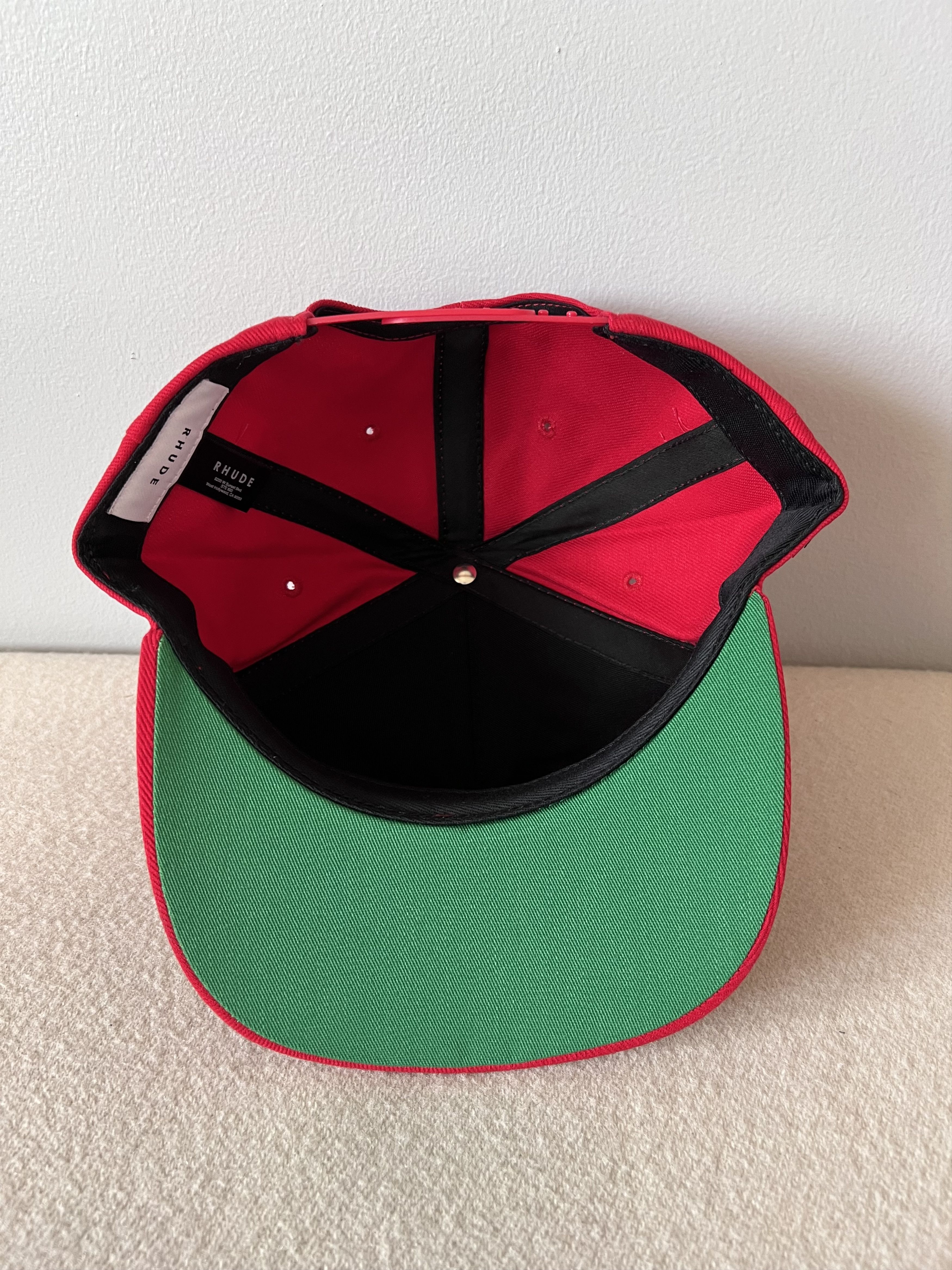 Rhude Rhude Riviera Sailing Hat in Red Size ONE SIZE - 5 Thumbnail