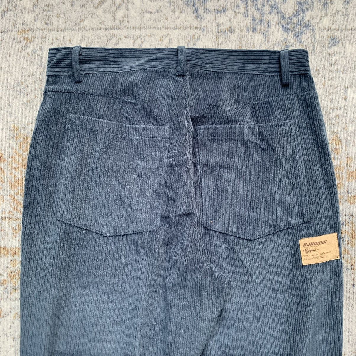 Japanese Brand Rare Japanese Brand BJHG Corduroy Baggy Wide Pants Size US 34 / EU 50 - 2 Thumbnail