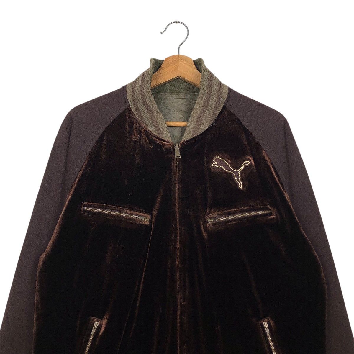 Japanese Brand 📌Vintage Reversible Bomber Sukajan Jacket Streetwear Style Size US L / EU 52-54 / 3 - 6 Thumbnail