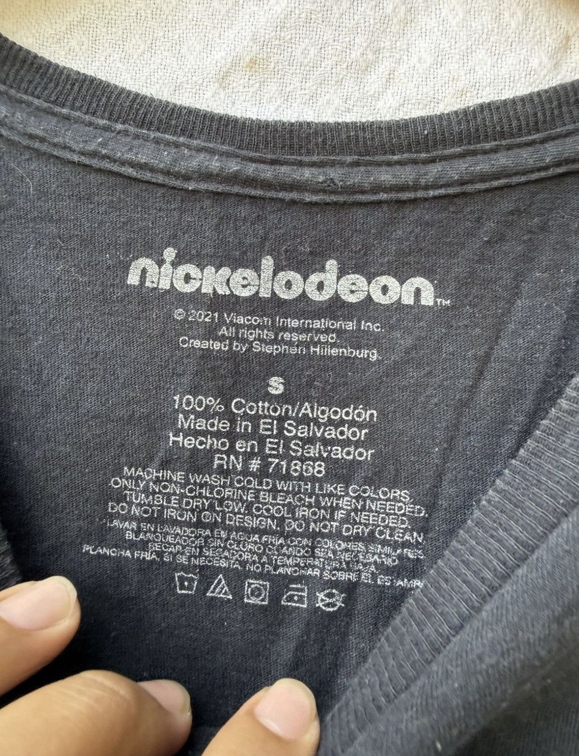 Nickelodeon Vintage Nicklodeon Spongebob Tee Size US S / EU 44-46 / 1 - 6 Thumbnail