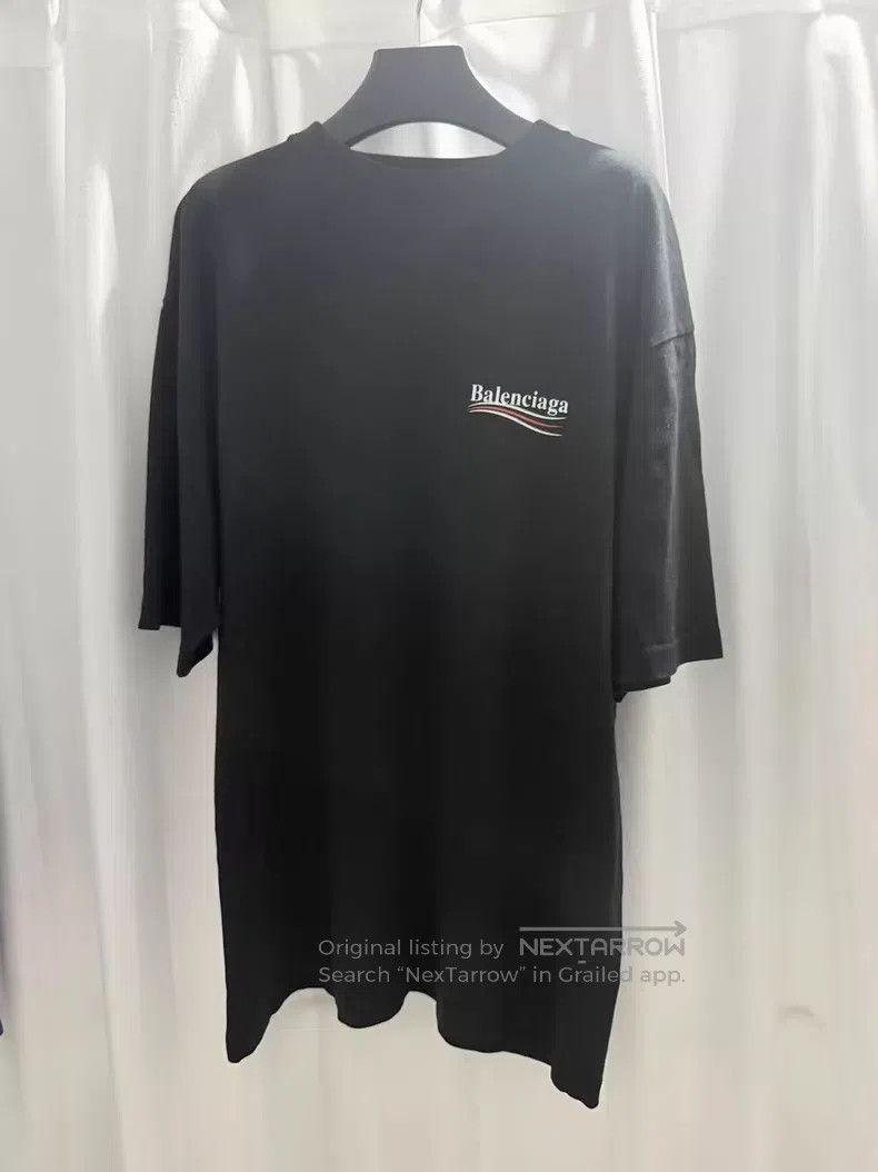 Balenciaga Balenciaga Black Coke Wave Short Sleeve Size US XS / EU 42 / 0 - 1 Thumbnail