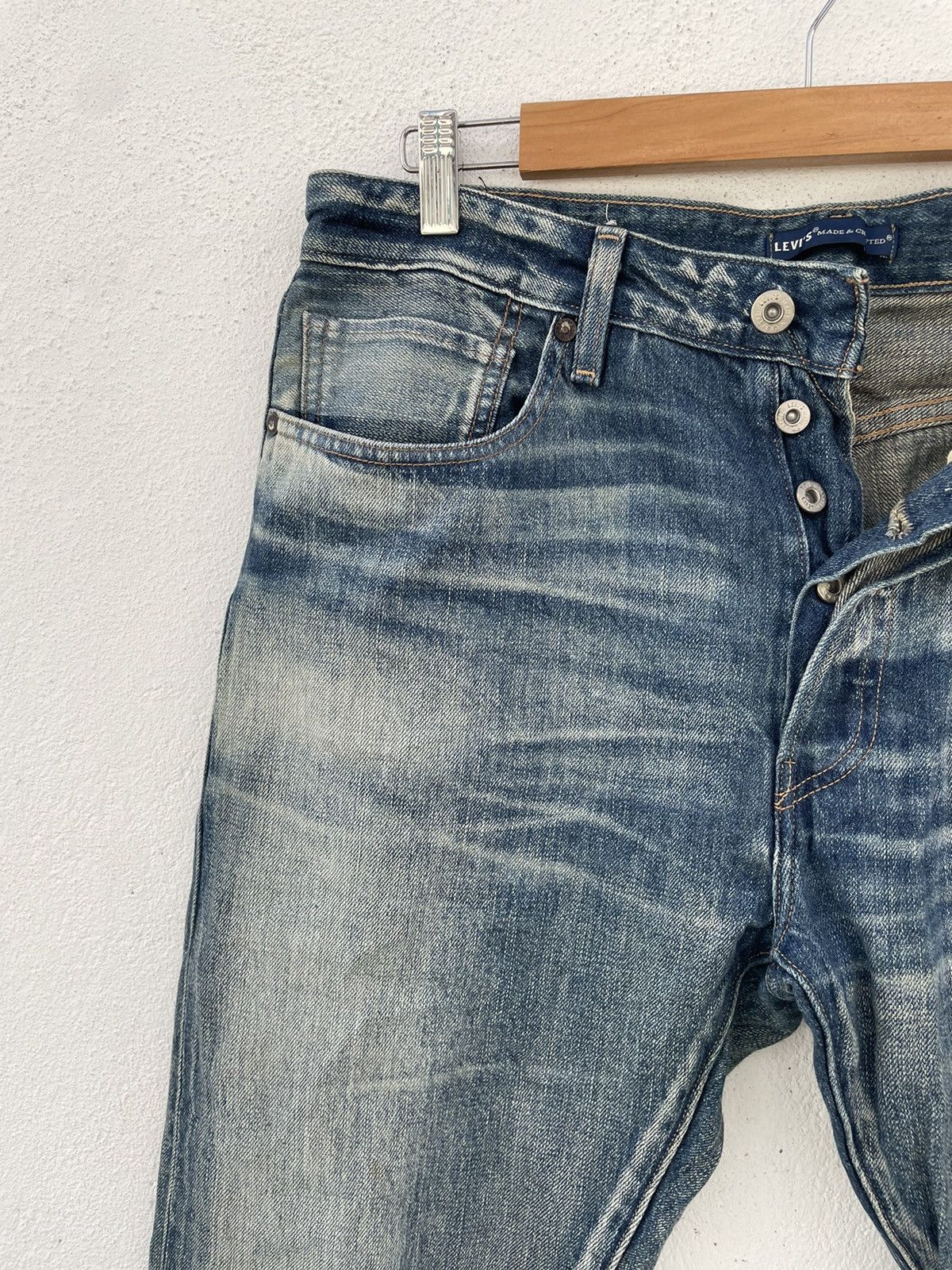 Levi's × Levi's Made & Crafted Levi’s Made & Craft Studio Taper Selvedge Jean Size US 33 - 4 Thumbnail