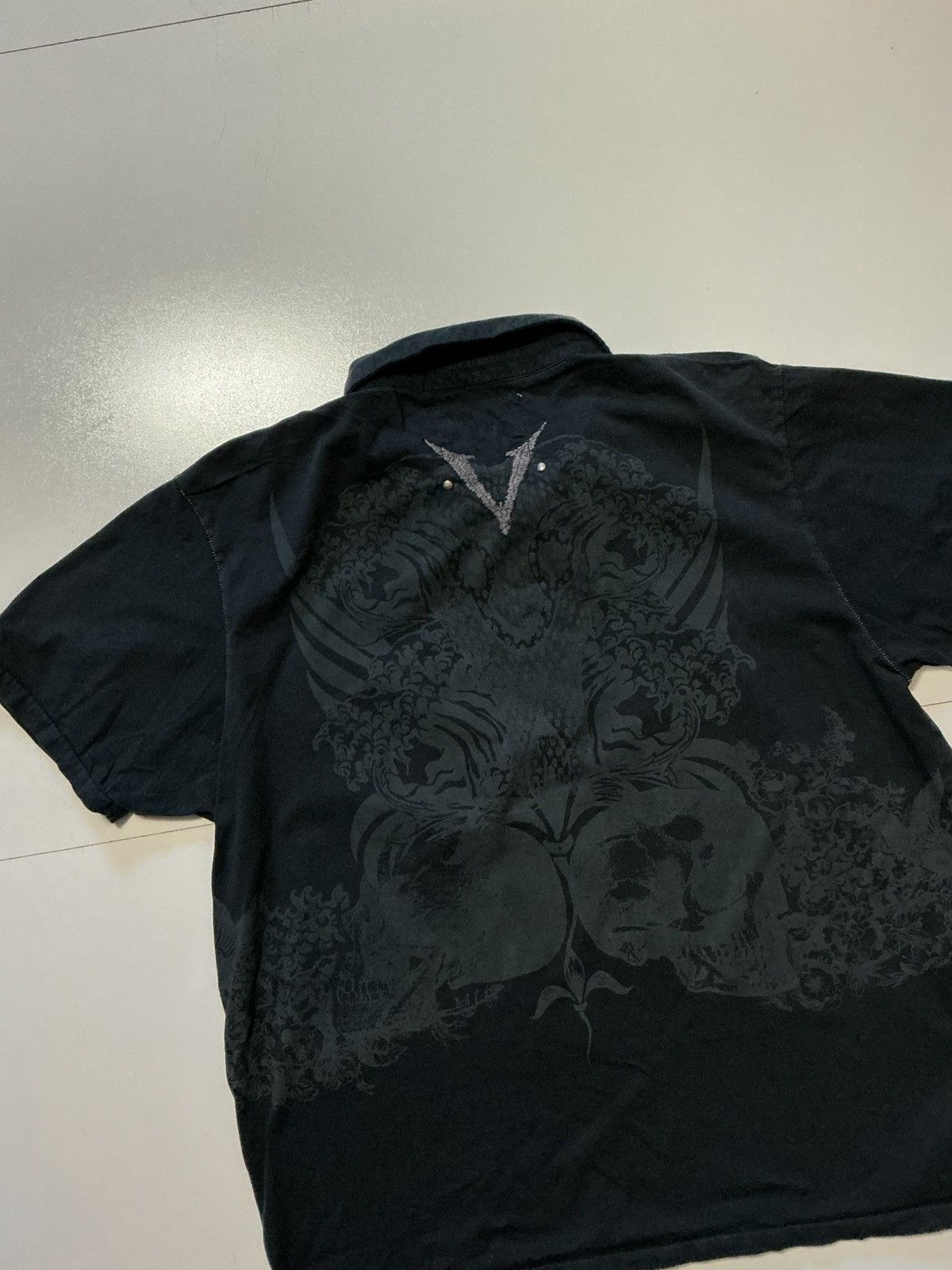 Civil Society Y2K Civil Society For The People Koi Cyber Grunge Polo Shirt Size US XL / EU 56 / 4 - 4 Thumbnail