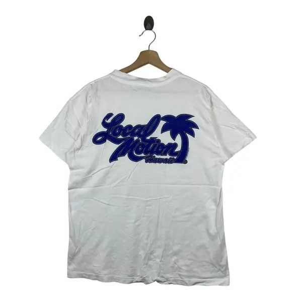 Vintage Vintage 90’ LOCAL MOTION Tee Shirt Top Surf Made In USA Size US M / EU 48-50 / 2 - 1 Thumbnail