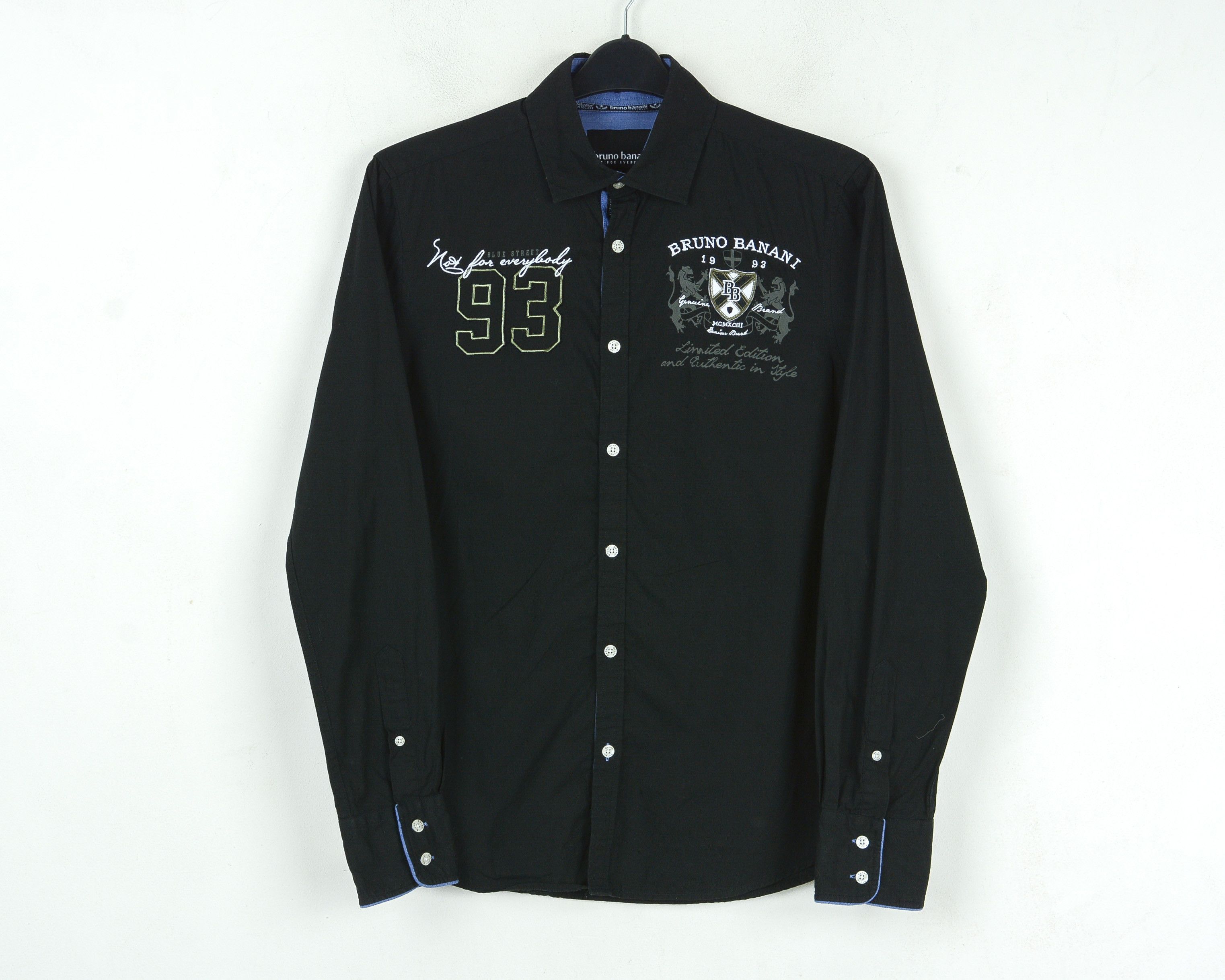 Other BRUNO BANANI Casual Shirt S Cotton Button Up Long Sleeved Size US S / EU 44-46 / 1 - 1 Thumbnail