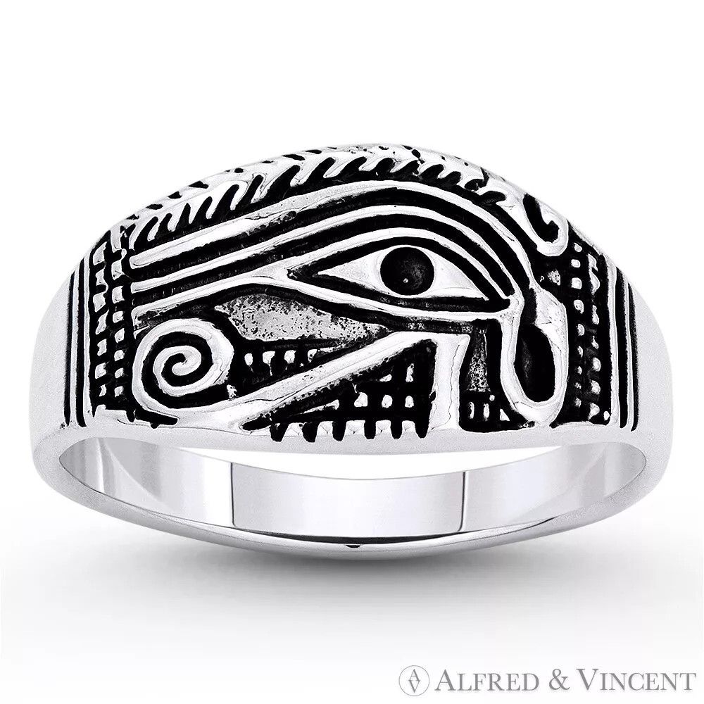 Other Eye of Horus Egyptian Luck Charm Ring Size ONE SIZE - 1 Preview