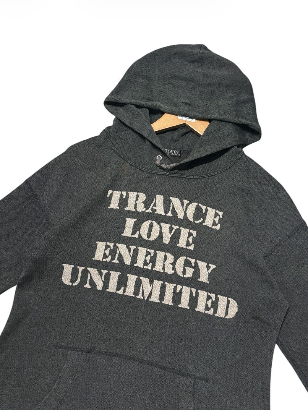 Hysteric Glamour HYSTERIC GLAMOUR "TRANCE LOVE ENERGY UNLIMITED” HOODIE💥 Size US M / EU 48-50 / 2 - 5 Thumbnail