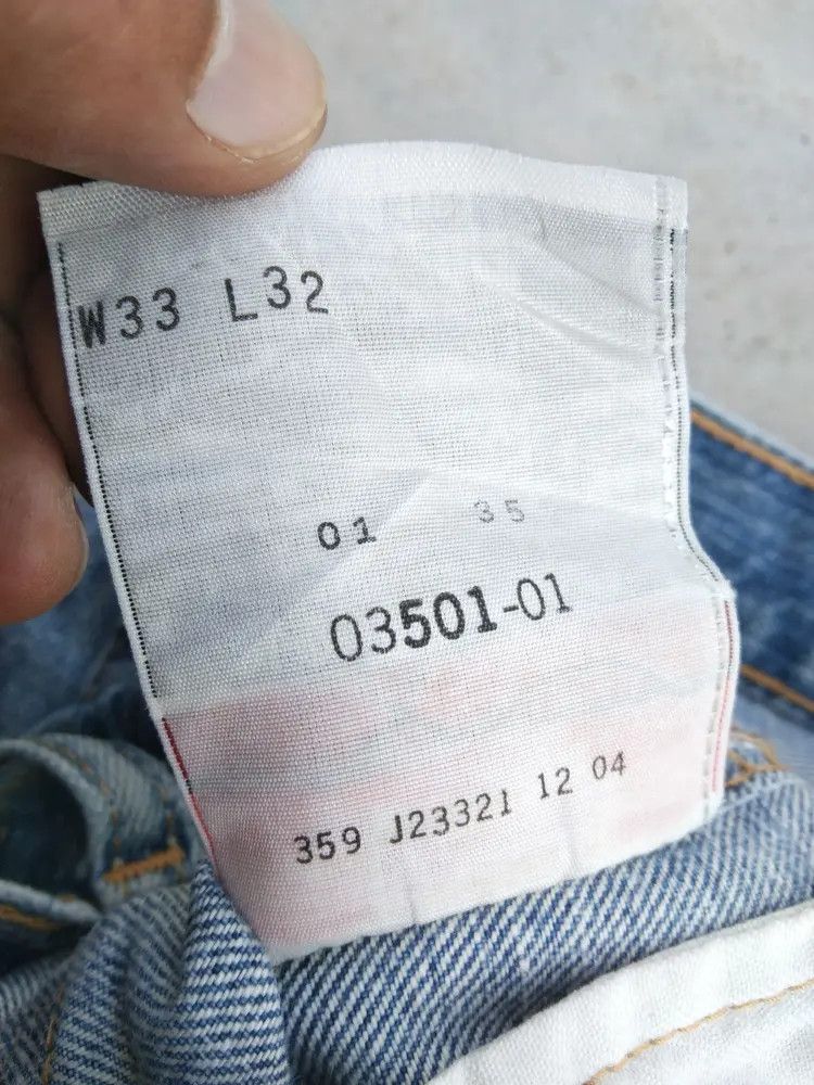 Levi's Vintage Levi's 501 Distressed Jeans 32x32 Size US 32 / EU 48 - 6 Thumbnail