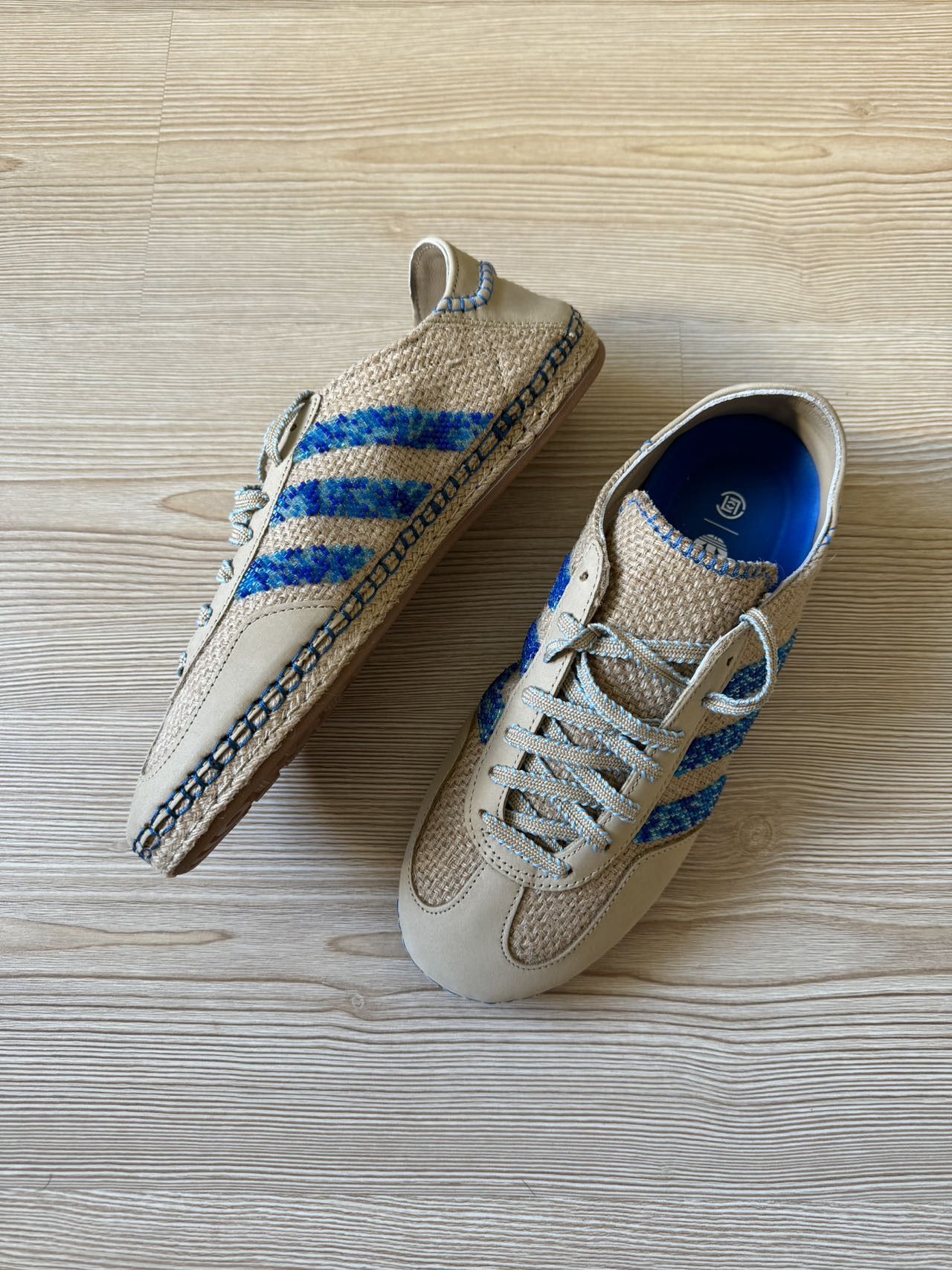 Adidas × CLOT Adidas Gazelle CLOT Linen Khaki US 8.5/ EU42 Size US 8.5 / EU 41-42 - 3 Thumbnail