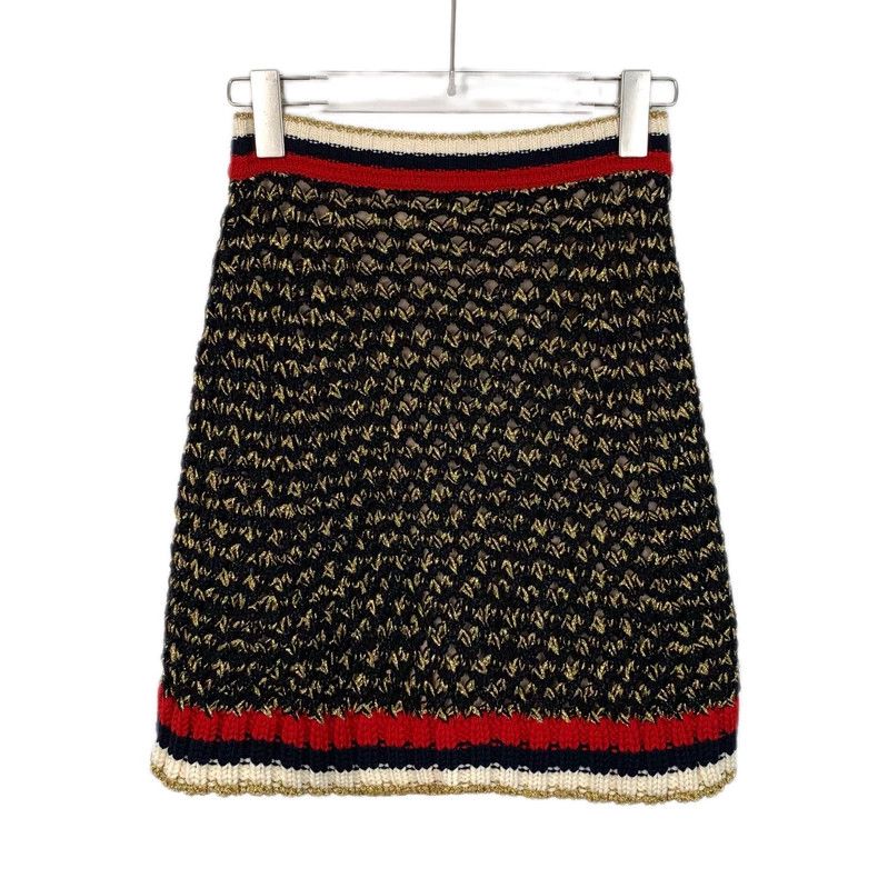 Gucci Gucci Size XS Color-matched striped woven cotton short ski Size 29" - 1 Thumbnail