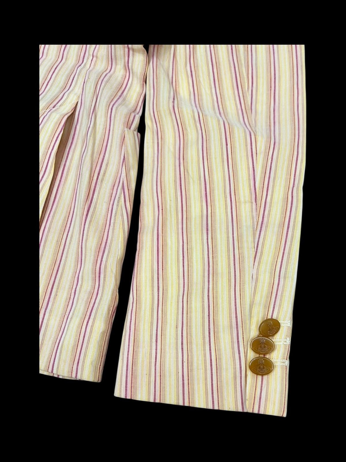 Vivienne Westwood Vivienne Westwood Striped Blazer – Made in Italy Size M / US 6-8 / IT 42-44 - 14 Thumbnail
