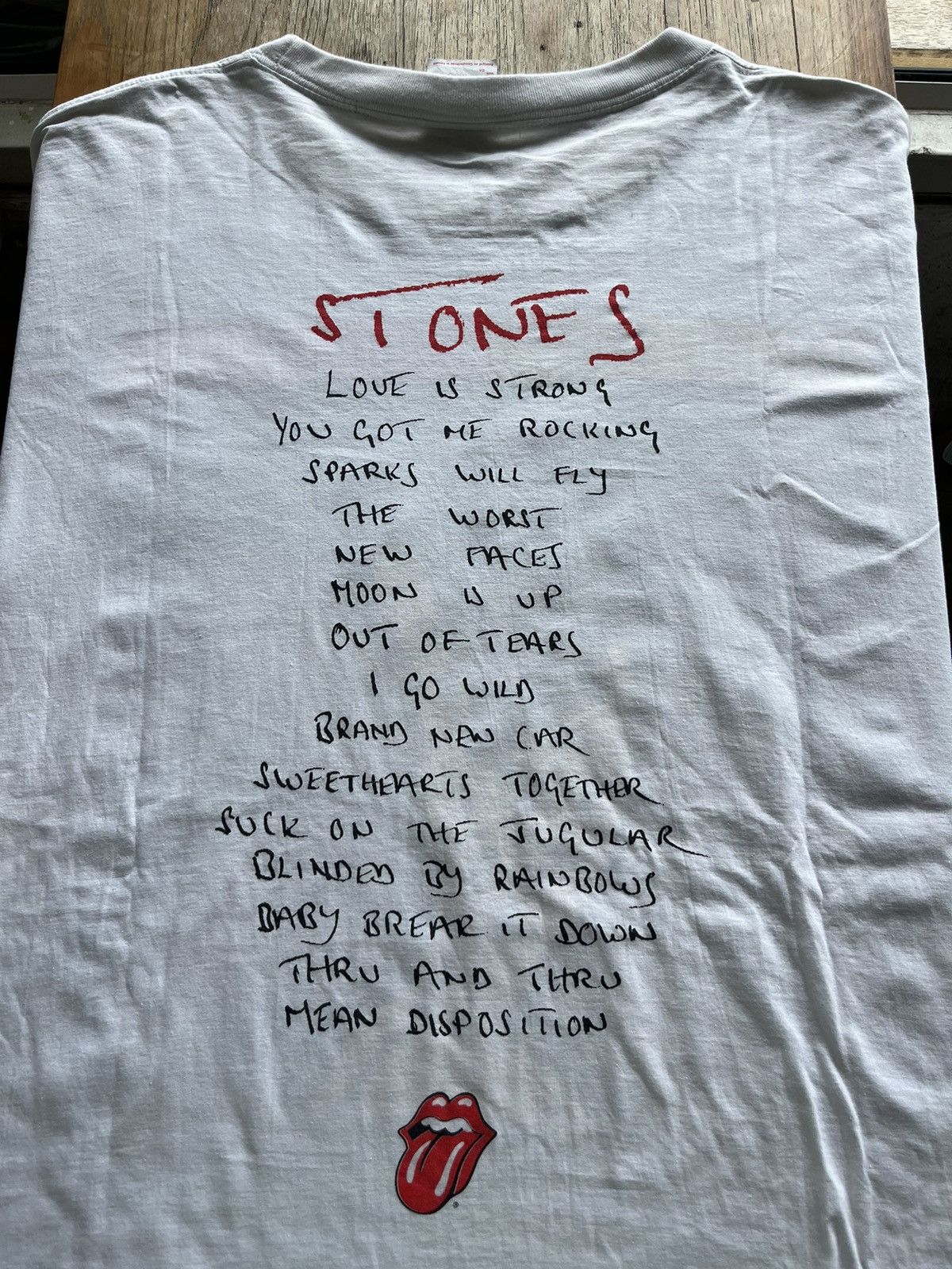 Band Tees × The Rolling Stones × Vintage Vintage Rolling Stones Voodoo Lounge 1994’s (CA) Tshirt Size US XL / EU 56 / 4 - 10 Thumbnail