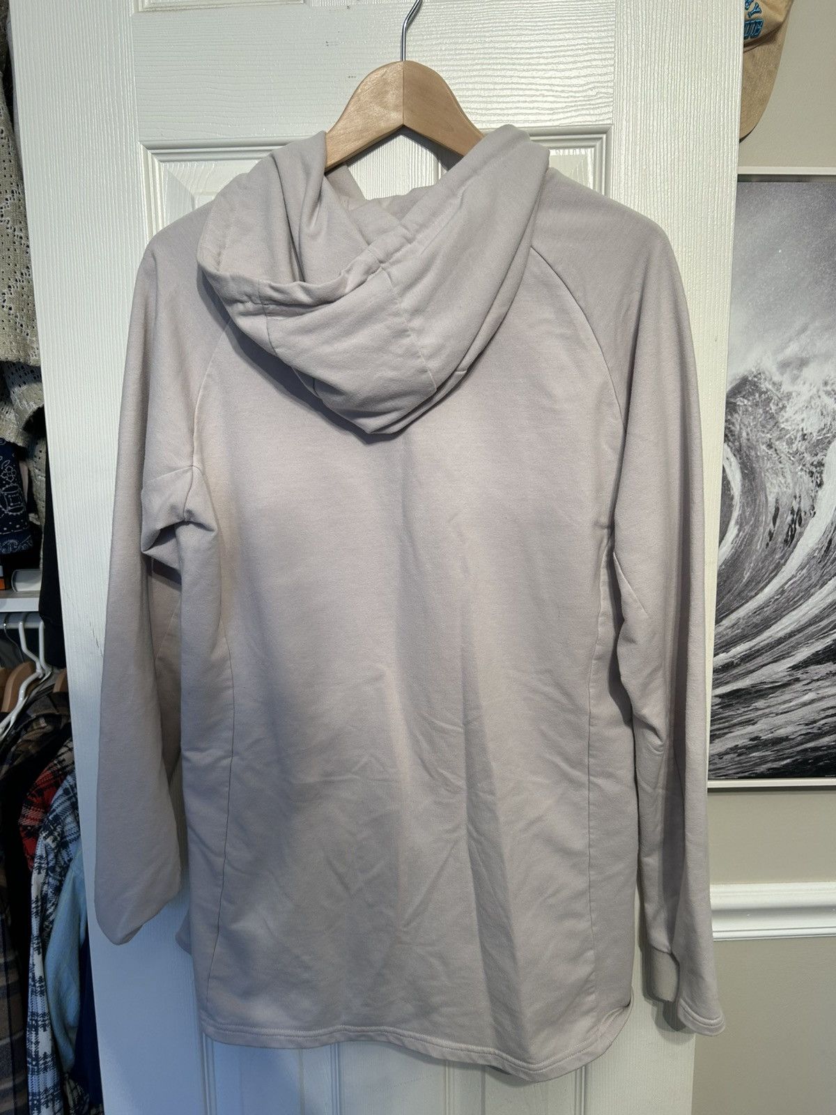 Gymshark Gymshark Crème Color Hoodie Size M Size US M / EU 48-50 / 2 - 3 Thumbnail