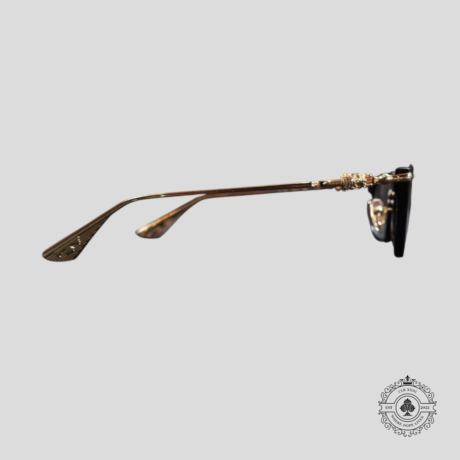 Chrome Hearts Chrome Hearts Snat Glasses in Black/Gold Size ONE SIZE - 5 Thumbnail