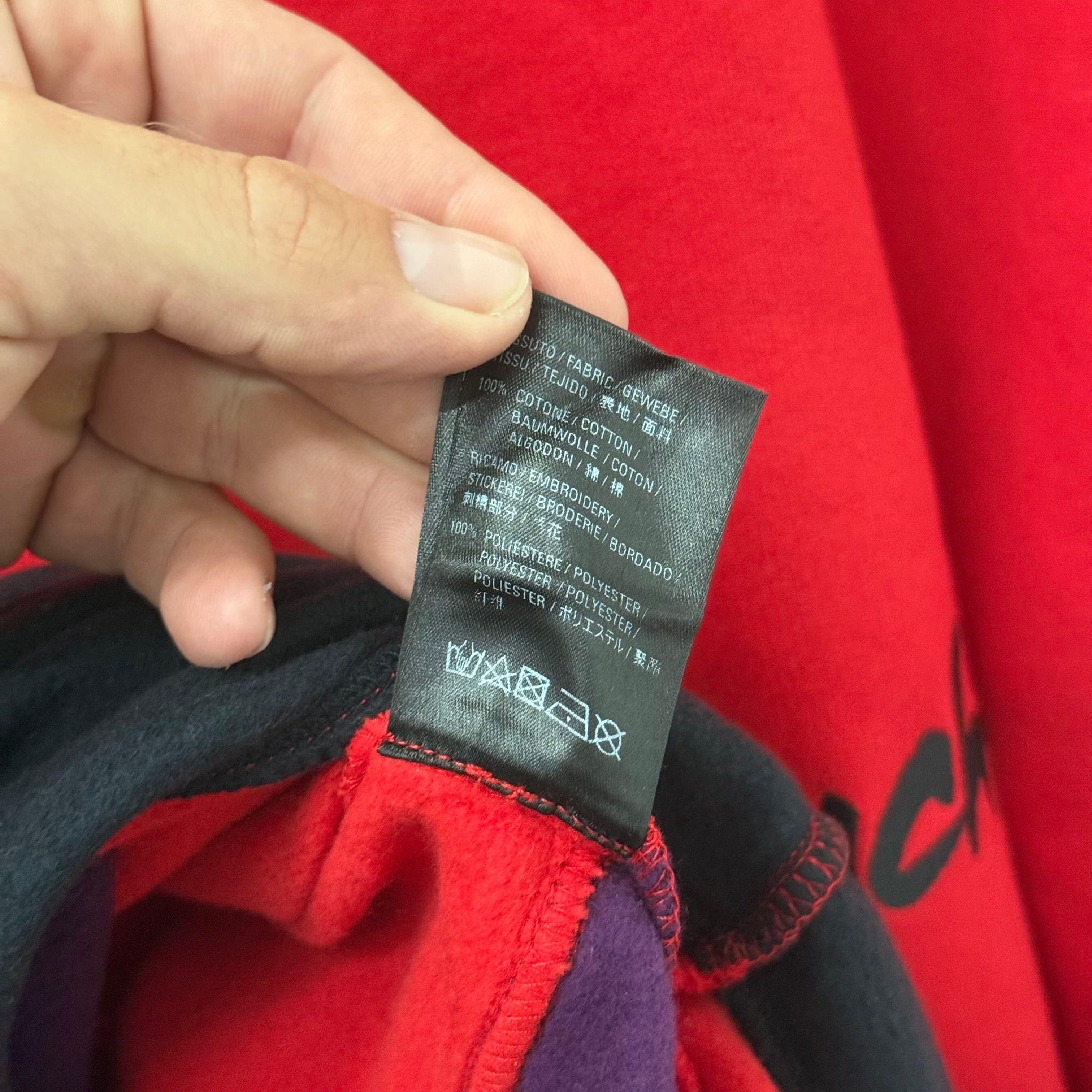 Balenciaga Balenciaga Red Rive BB Quarterzip Sweatshirt - Size S Size US S / EU 44-46 / 1 - 6 Thumbnail