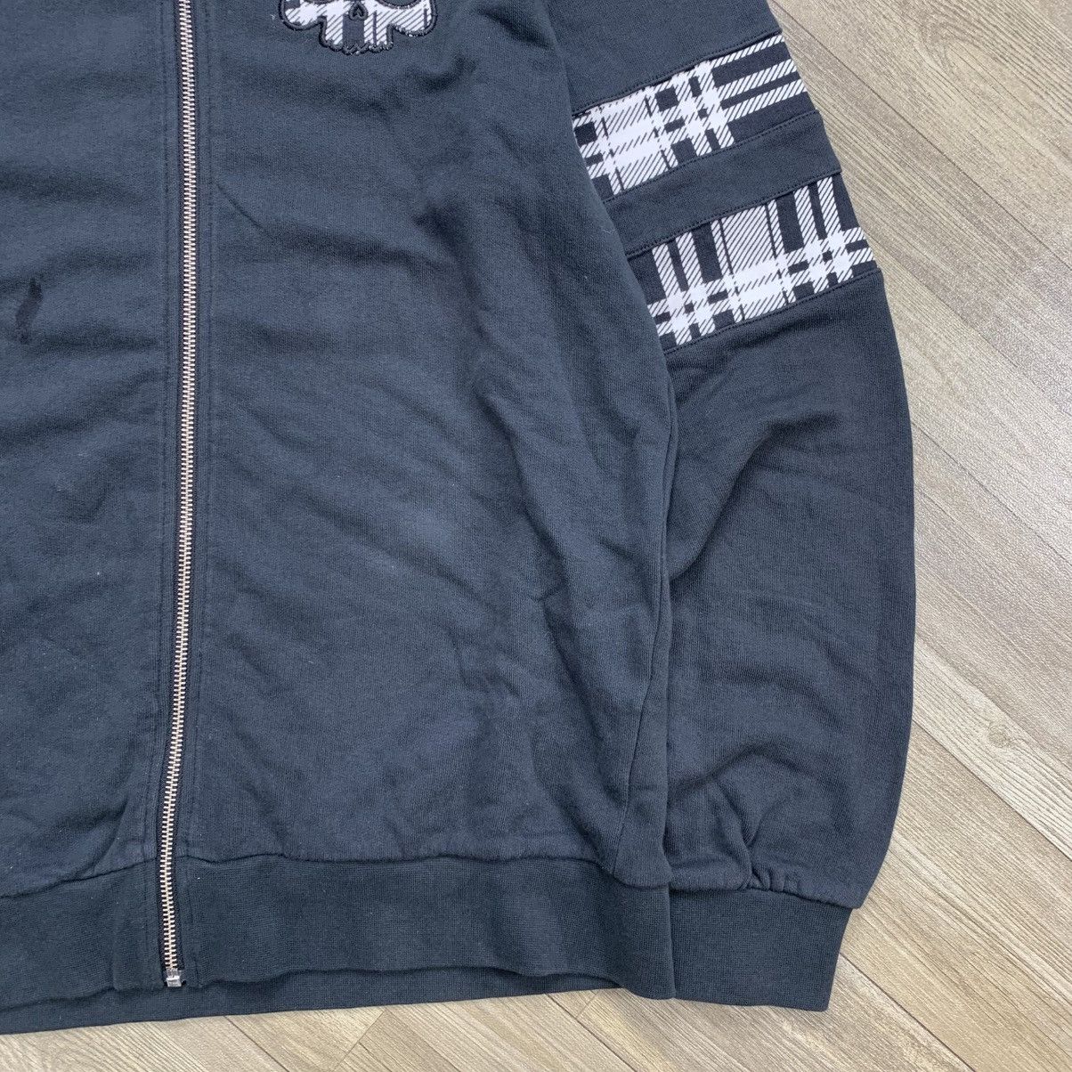 HYDROGEN Hydrogen Skull Number Zip Hoodie Black Size US L / EU 52-54 / 3 - 4 Thumbnail