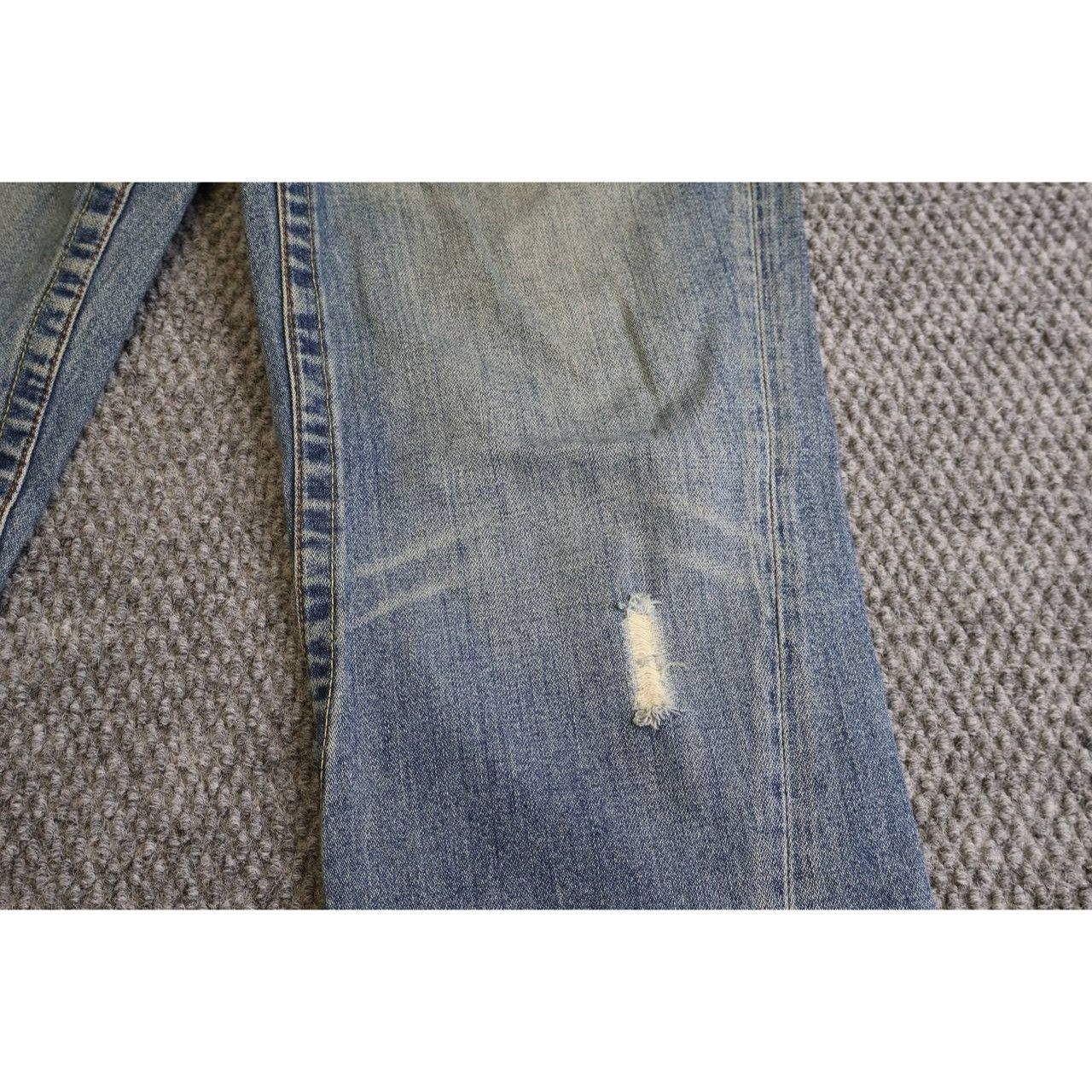 True Religion True Religion Joey Samurai Y2K Denim Jeans 36x34 Embroidered Size US 36 / EU 52 - 10 Thumbnail