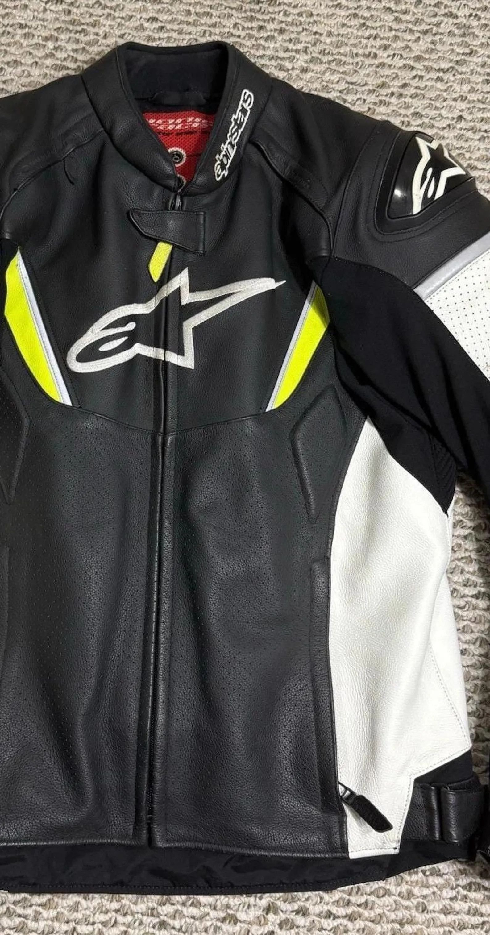 Other Men's Leather motorbike racing alpinestar jacket biker Size US S / EU 44-46 / 1 - 2 Thumbnail