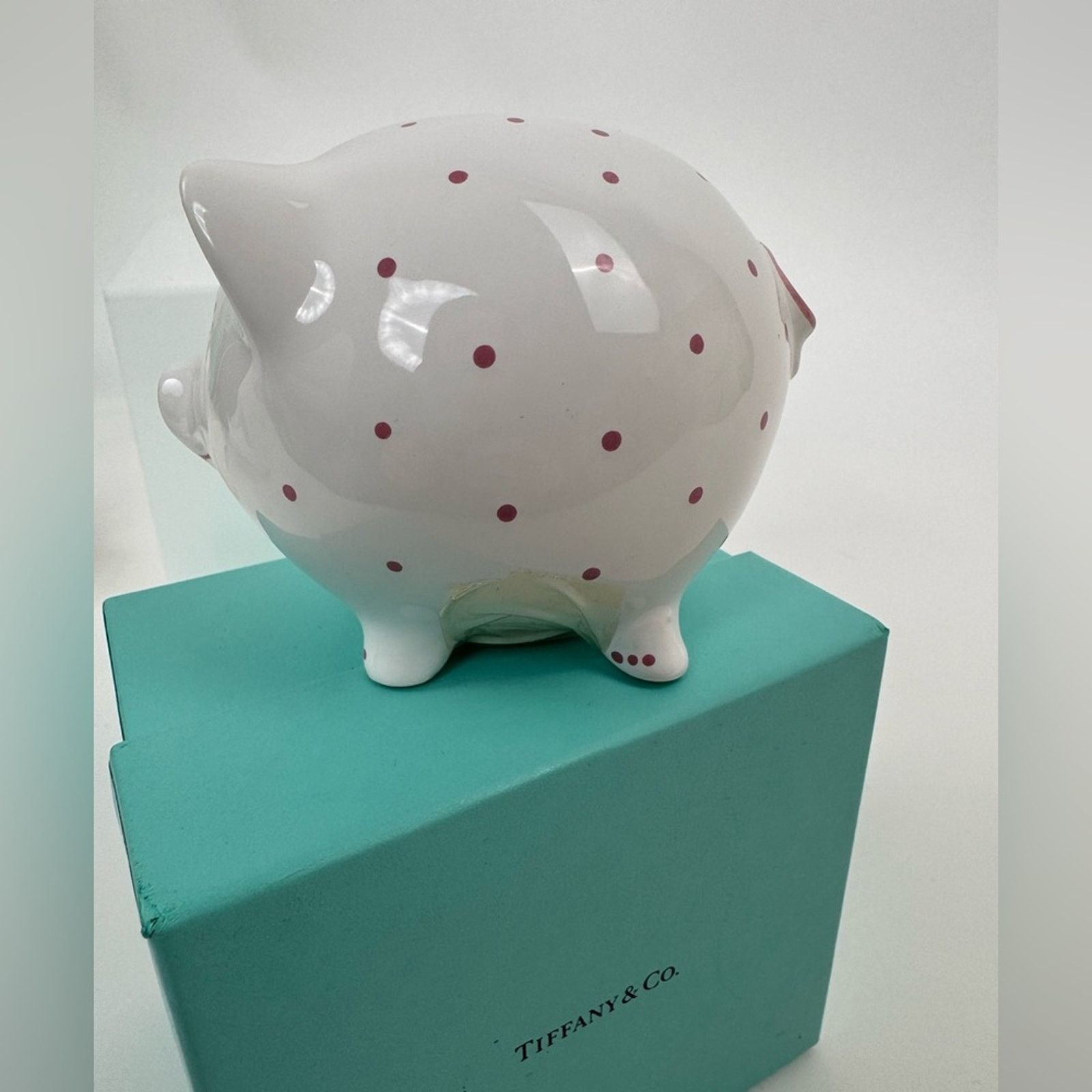 Tiffany & Co. Tiffany & Co.Piggy Bank, NIB, original key and lock Size ONE SIZE - 8 Thumbnail