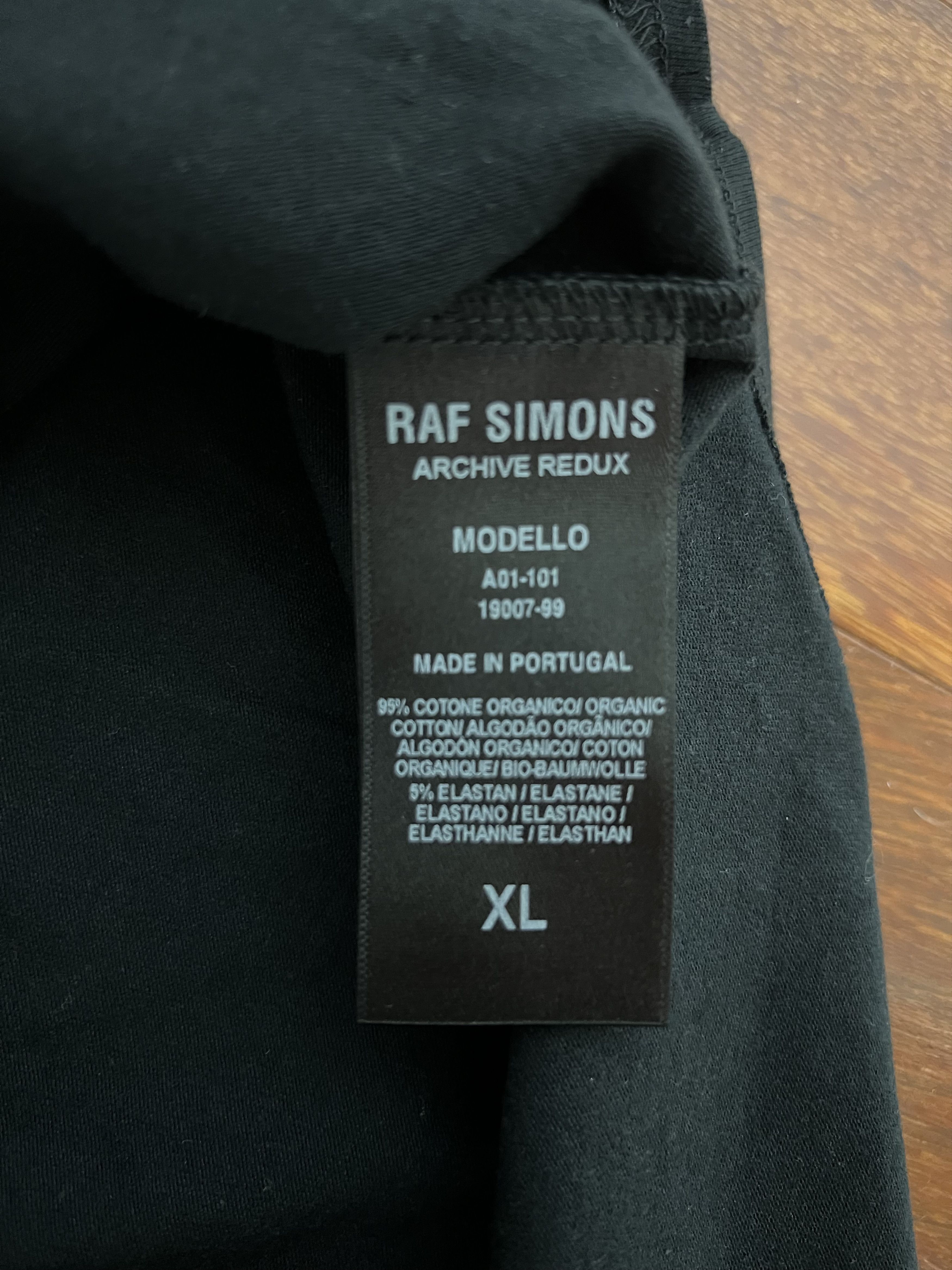 Raf Simons 💚 Raf Simons Redux Teenage Tank Top Black X-Large NEW Size US XL / EU 56 / 4 - 7 Thumbnail