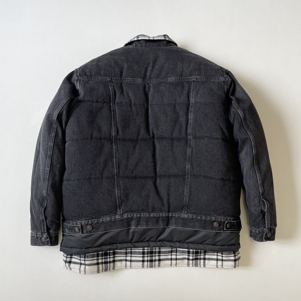 Balenciaga A/W 18 Triple 3 Layer Denim Jacket Size US M / EU 48-50 / 2 - 13 Thumbnail