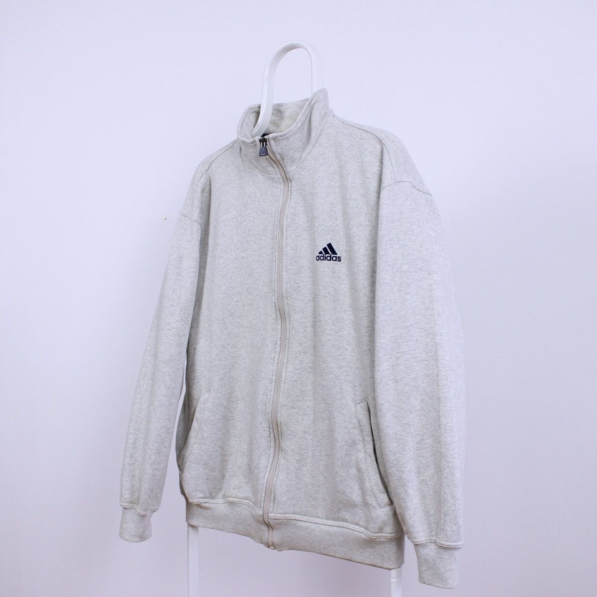 Adidas Vintage Adidas Zip Sweatshirt Size US L / EU 52-54 / 3 - 2 Thumbnail