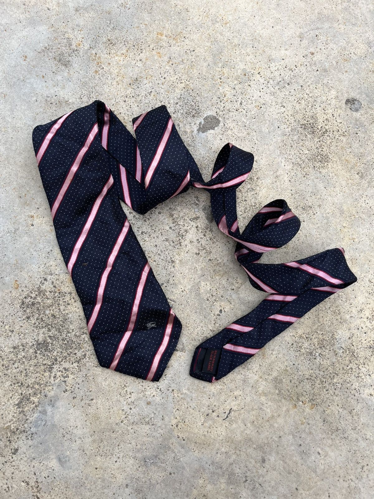 Burberry × Designer Burberry two tone necktie for men Size ONE SIZE - 1 Thumbnail