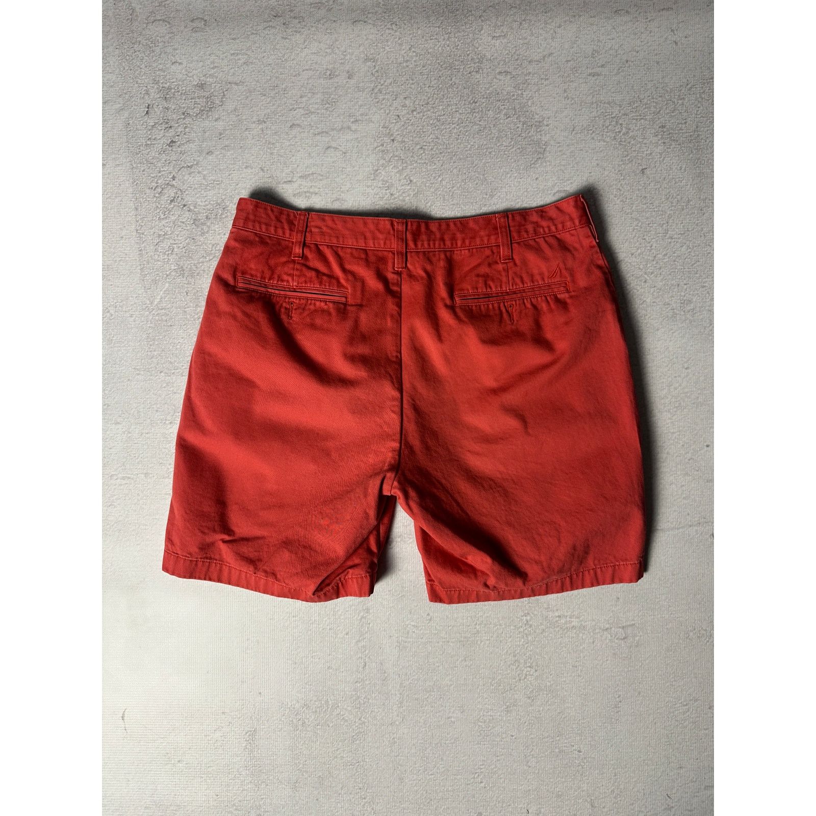 Nautica Vintage Nautica Orange Preowned Chino Shorts - Men's XL Size US 36 / EU 52 - 2 Thumbnail