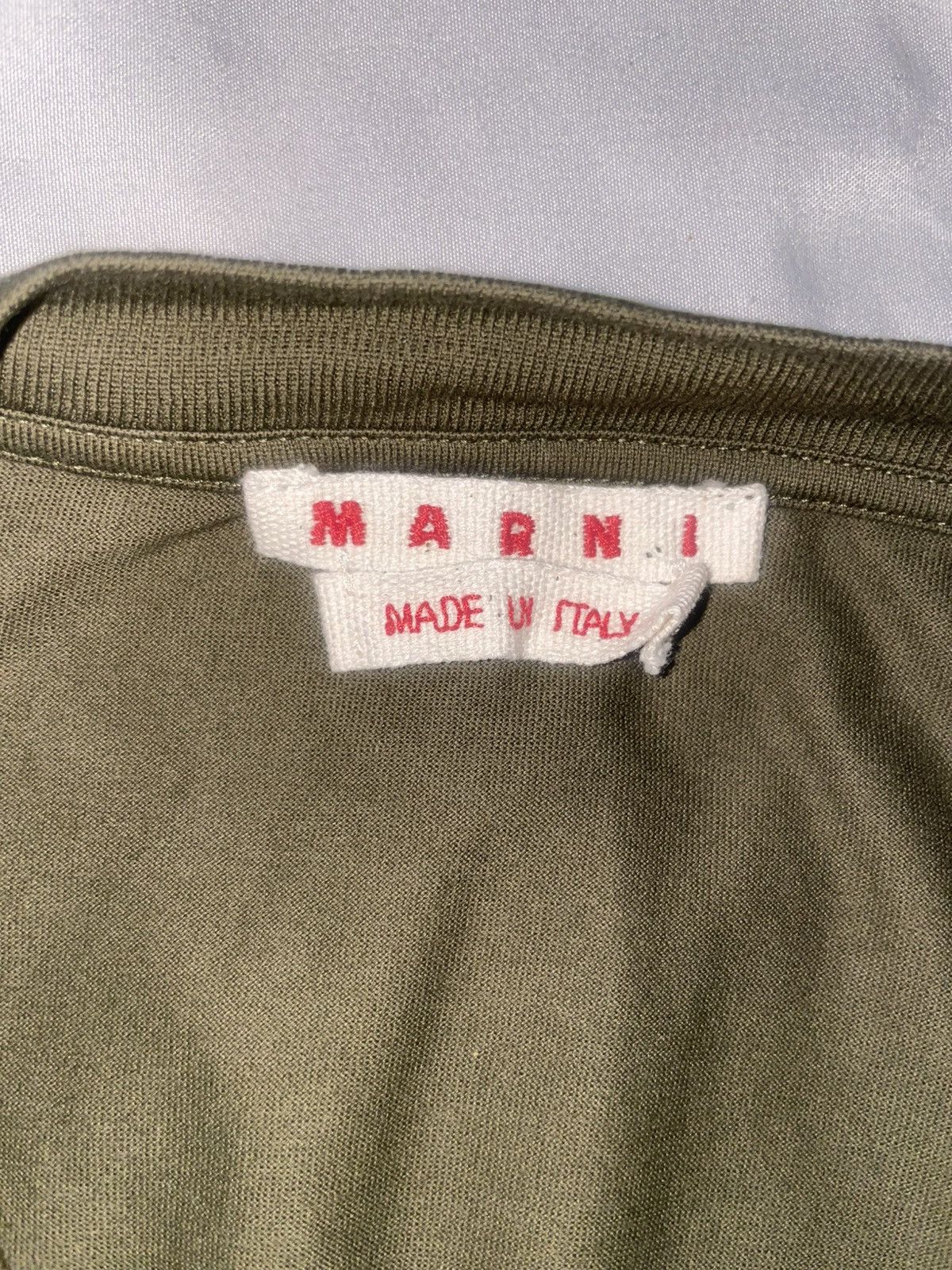 Marni Marni logo crewneck t shirt Size US M / EU 48-50 / 2 - 3 Thumbnail