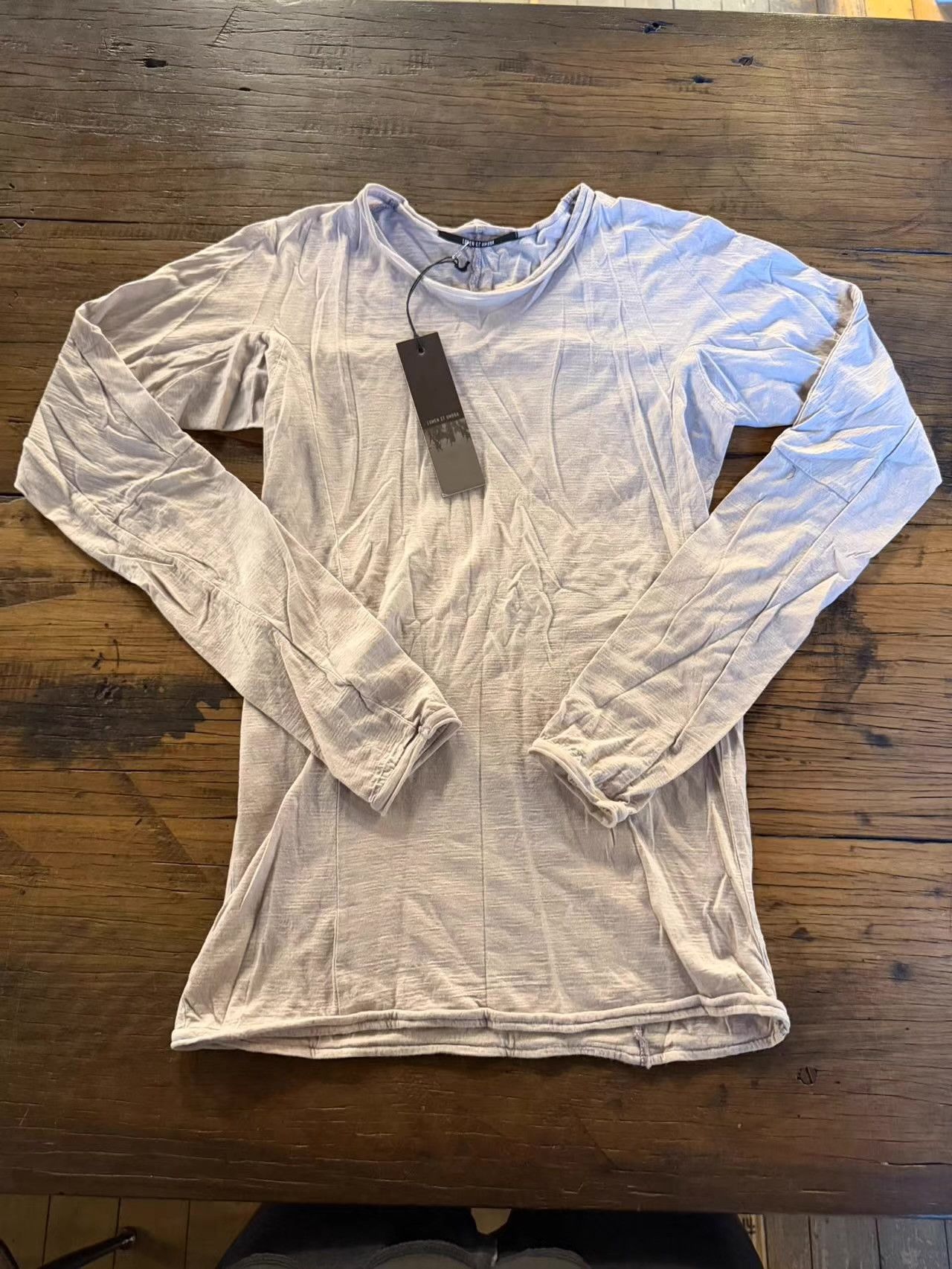 Lumen Et Umbra Lumen et Umbra Light Grey Structured Long‑Sleeve Top Ｑ25 Size US XS / EU 42 / 0 - 1 Thumbnail