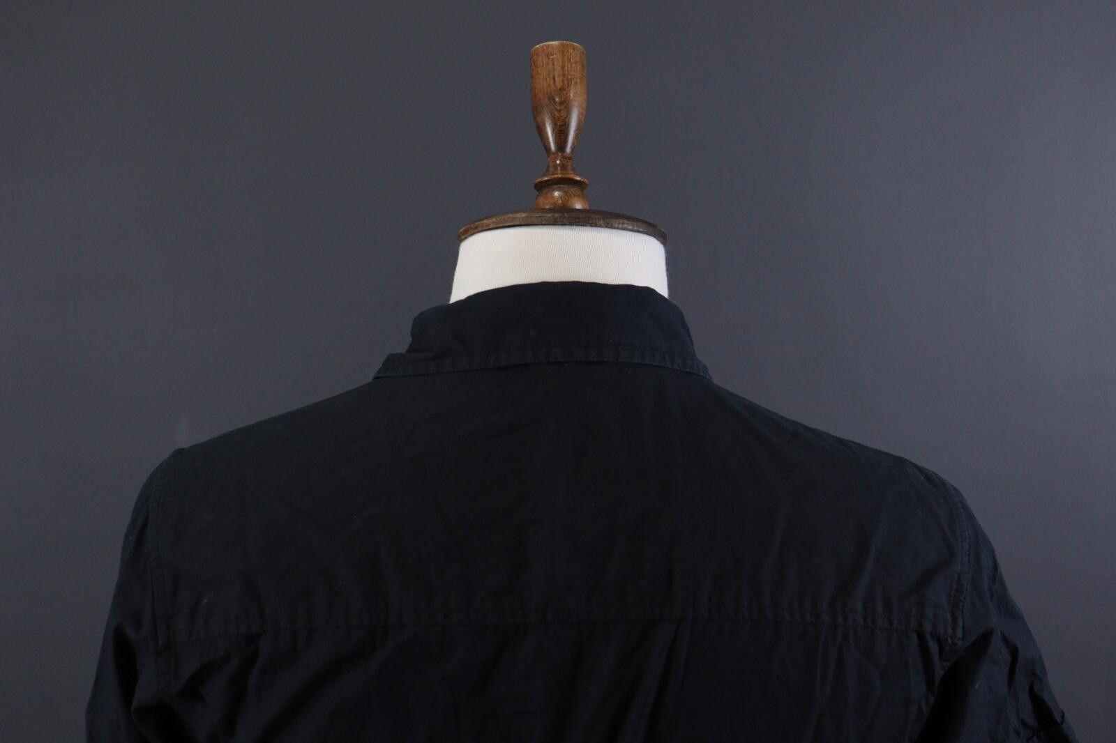 Desigual Desigual Black Abstract Button Down Shirt Size 16 / 41 / L Size US L / EU 52-54 / 3 - 8 Thumbnail