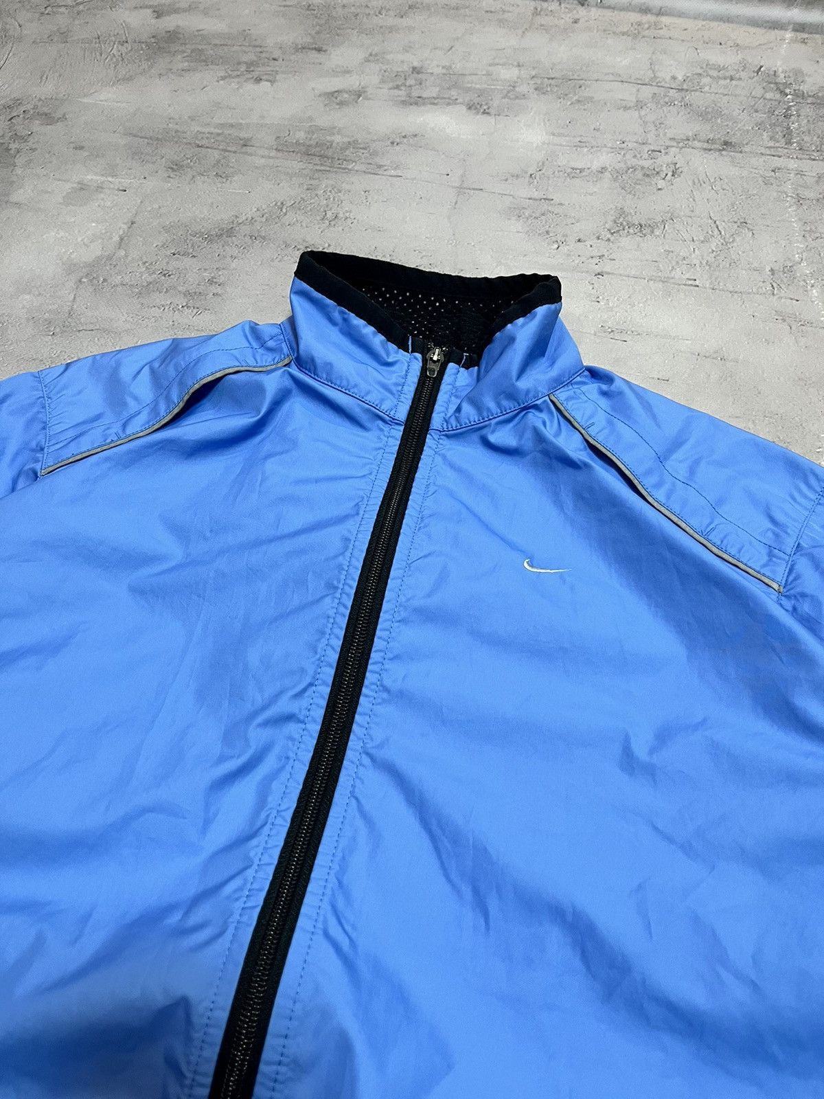 Nike × Vintage Nike Vintage Track Jacket Therma fit Y2K reflective Size US M / EU 48-50 / 2 - 5 Thumbnail