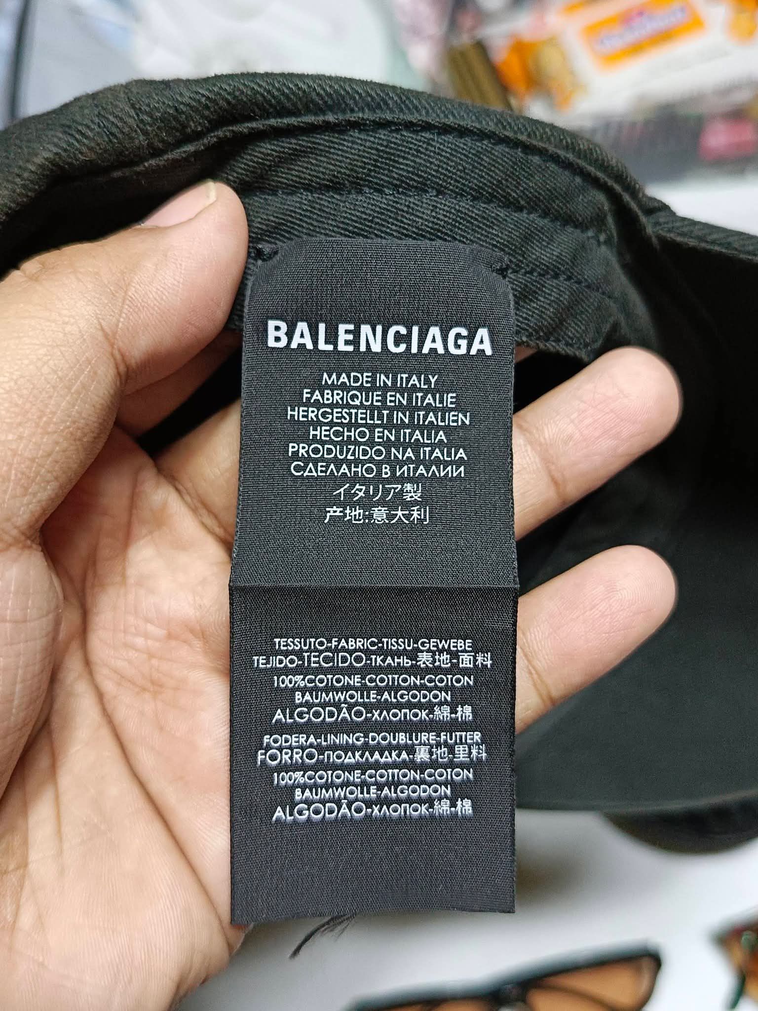 Balenciaga Balenciaga Brim Logo Hat Size ONE SIZE - 4 Thumbnail