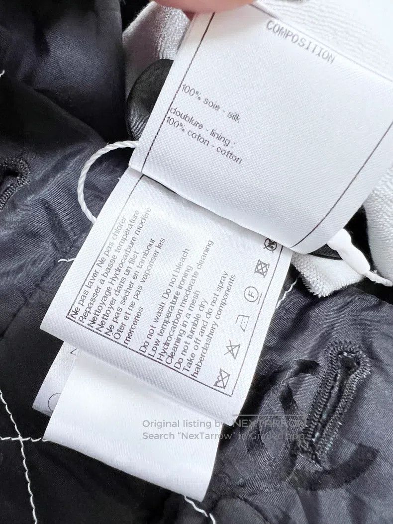 Chanel Chanel 23C show full-print logo dark pattern double C plai Size 24" / US 00 / IT 34 - 8 Thumbnail