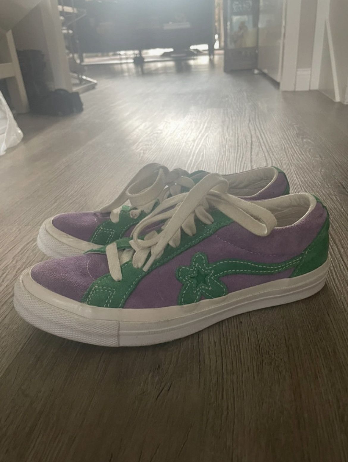 Converse Golf le Fleur Converse One Star Golf le Fleur Purple Green Grailed