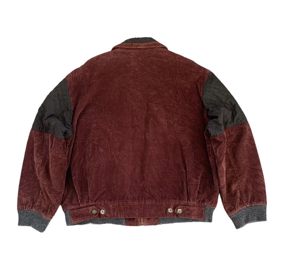 Givenchy Vintage Givenchy Gentlemen Corduroy & Quilted Jacket Size US M / EU 48-50 / 2 - 2 Thumbnail