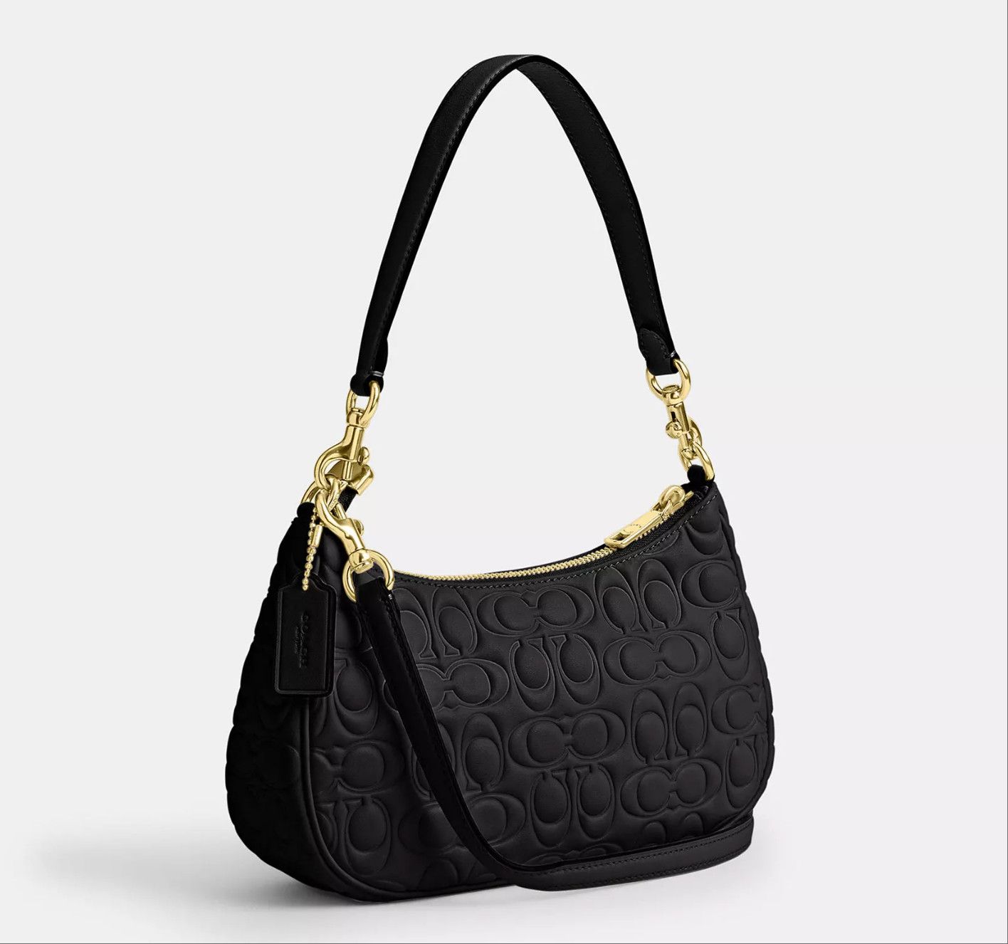 Coach Teri Shoulder Bag In Signature Leather CY774 Size ONE SIZE - 5 Thumbnail