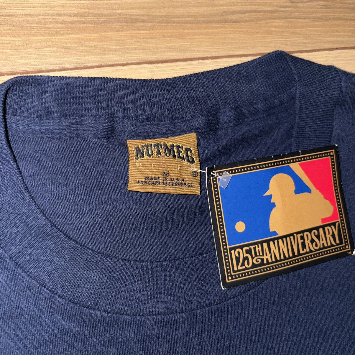 Nutmeg Vintage Deadstock New York Yankees T Shirt Size US M / EU 48-50 / 2 - 3 Thumbnail