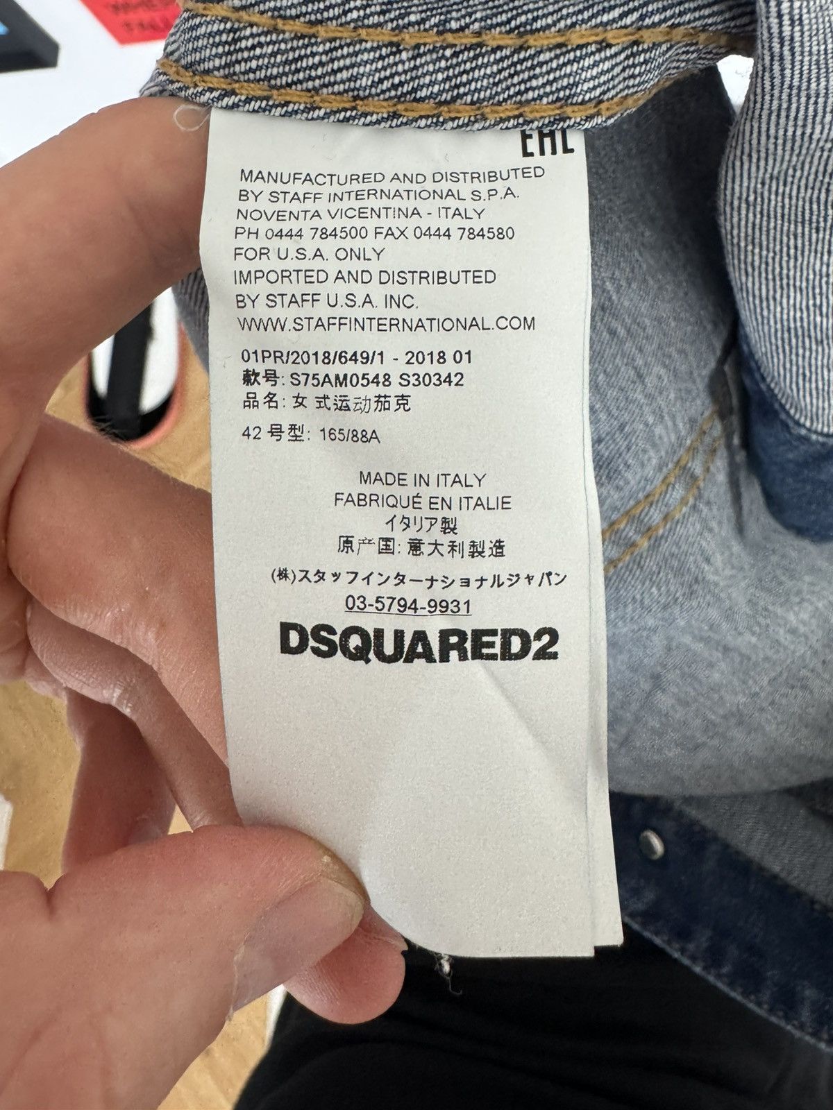 Dsquared2 Dsquared2 Denim Trucker Jacket Women Designer Patches Luxury Size M / US 6-8 / IT 42-44 - 5 Thumbnail
