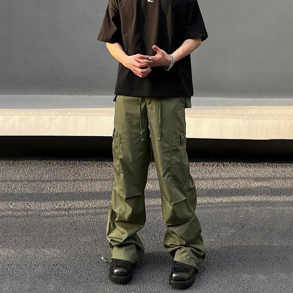 Japanese Brand × Vintage Urban utility baggy cargo pants Size US 33 - 4 Thumbnail
