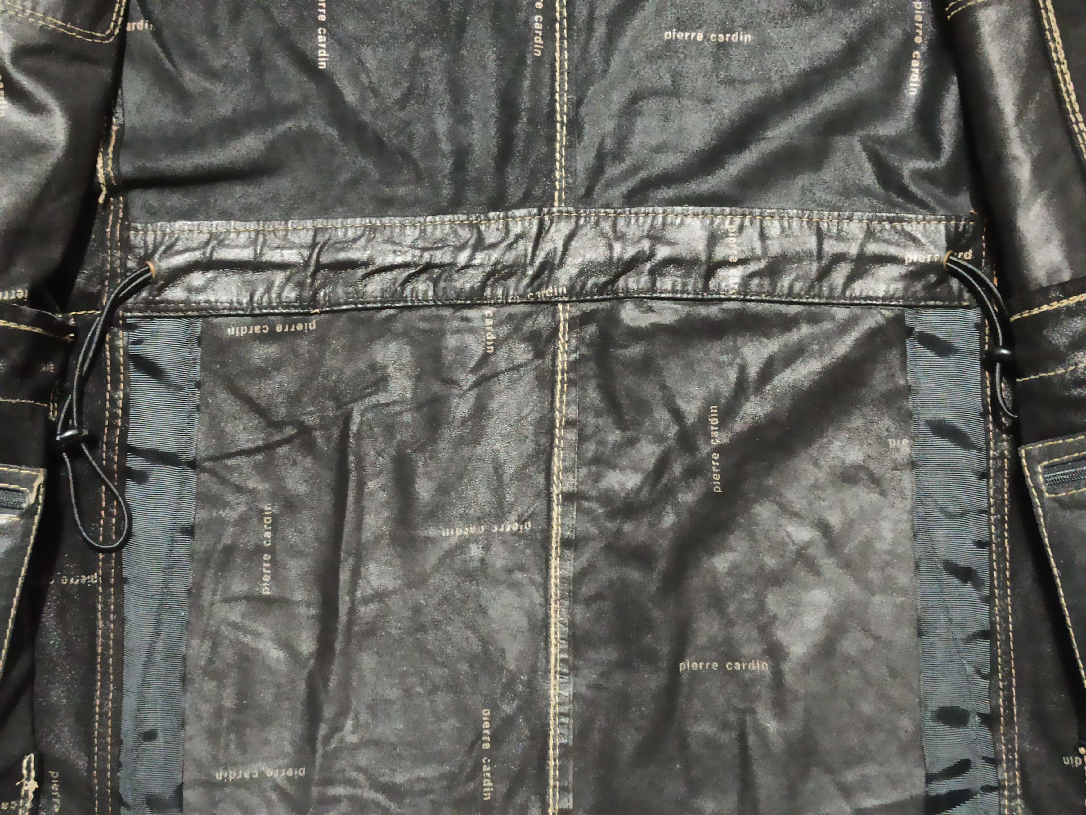 Pierre Cardin Pierre Cardin Archive Goat Leather Safari Field Jacket Black Size US M / EU 48-50 / 2 - 6 Thumbnail