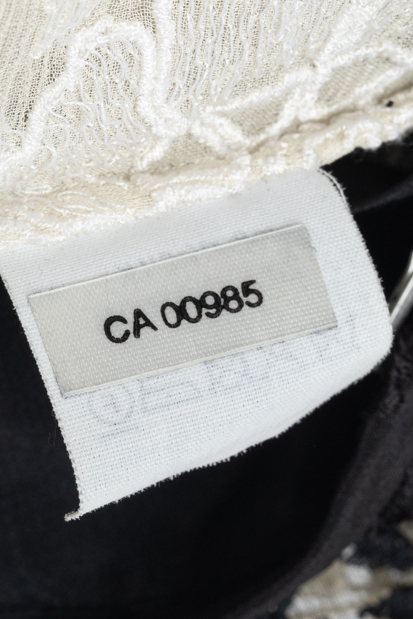 Dries Van Noten Dries Van Noten Black Embroidered Silk & Lace Bomber Jacket Size S / US 4 / IT 40 - 12 Thumbnail